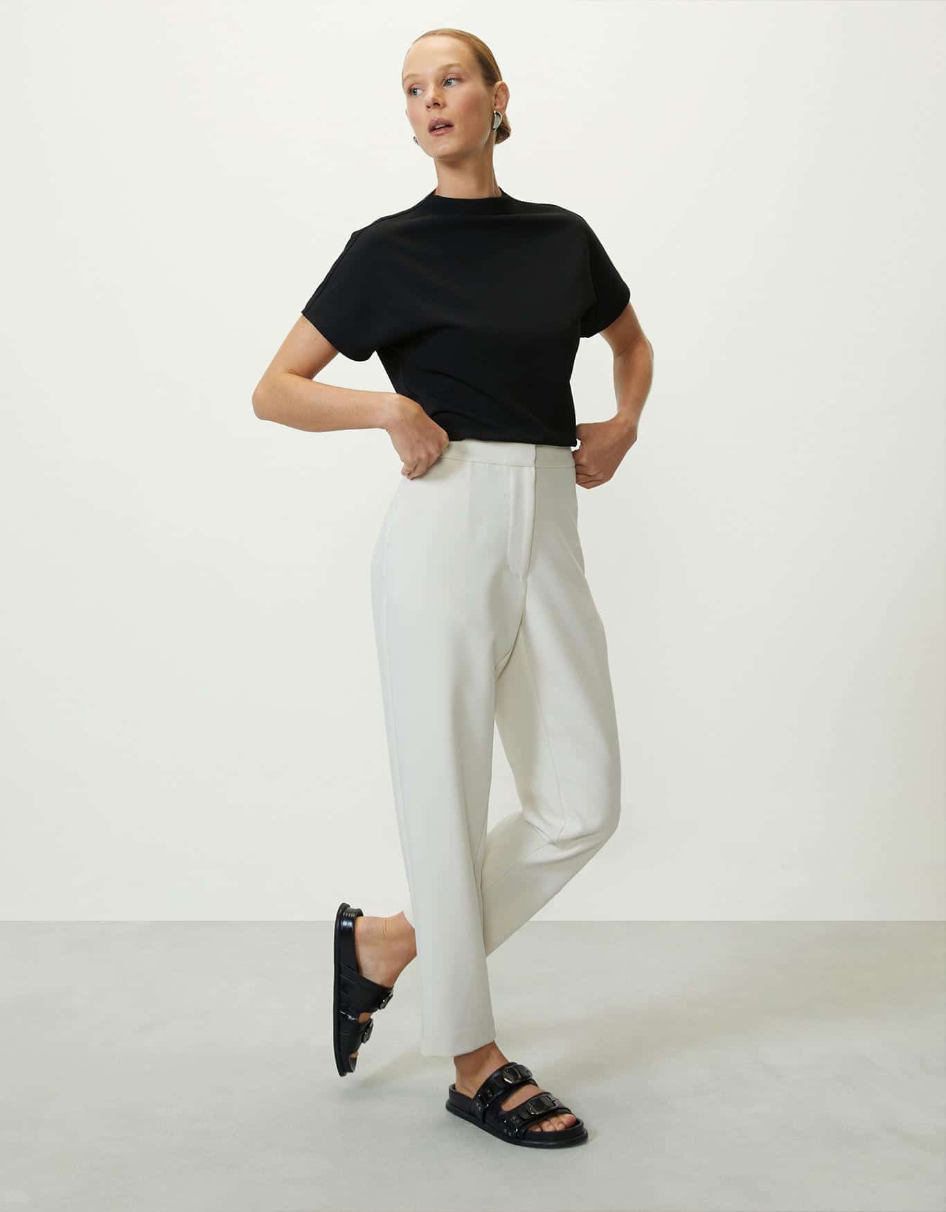 Blusa Gola Alta Crepe 360