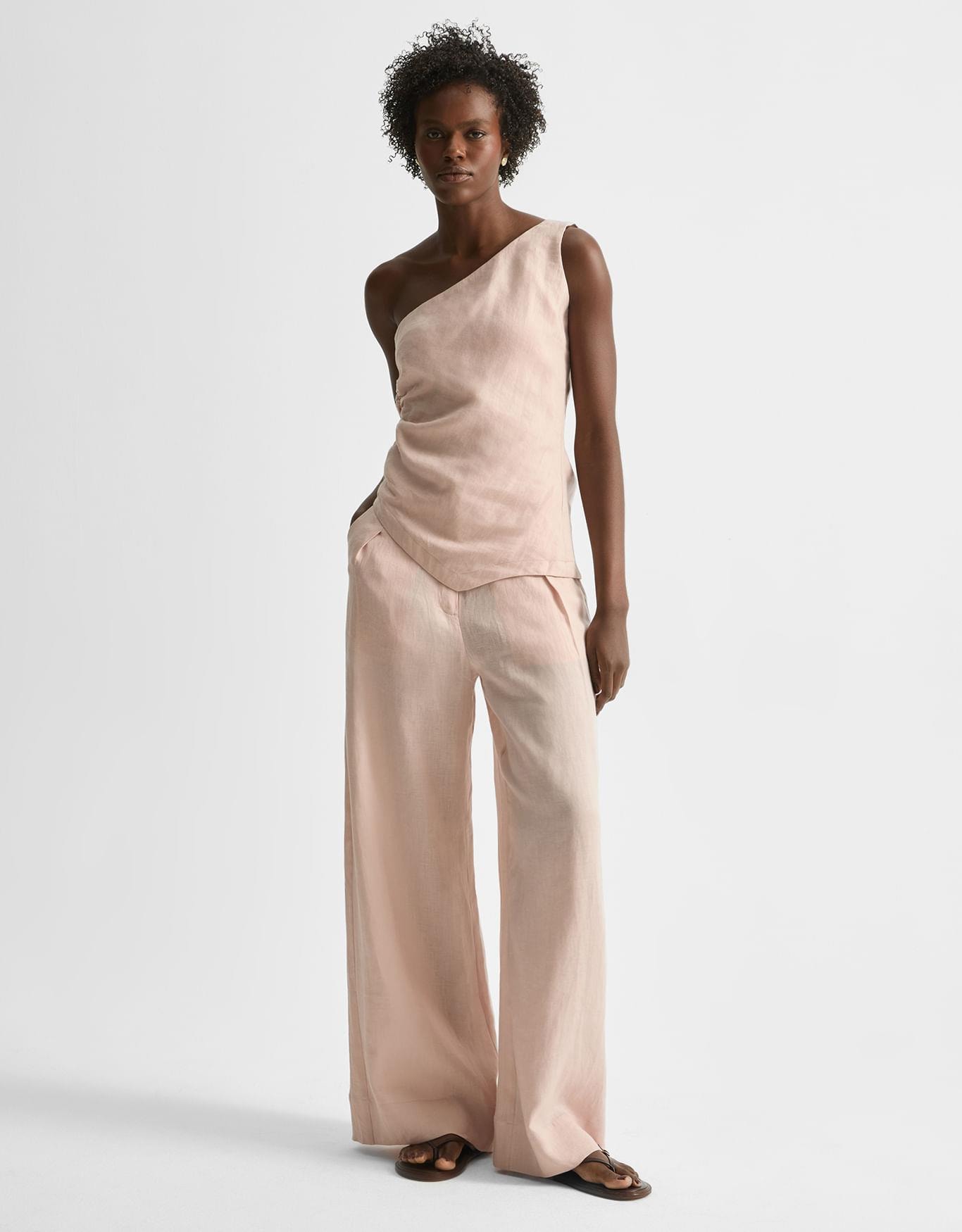 Blusa Linho Ombro Só