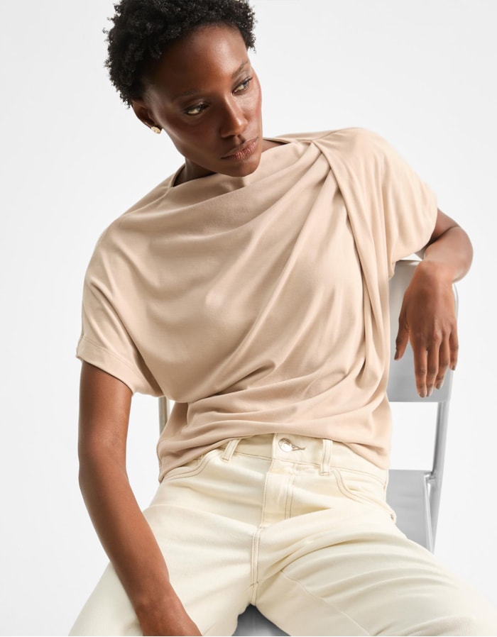 Shoulder — Blusa Malha Ampla