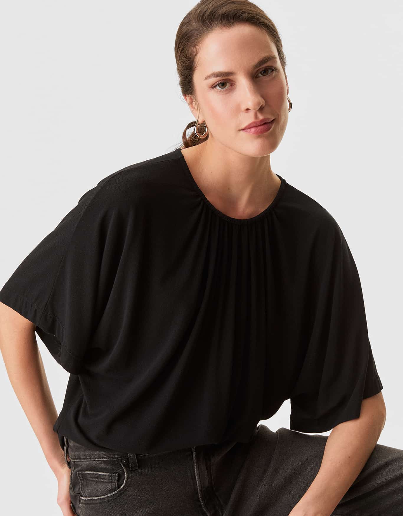 Blusa Malha Ampla