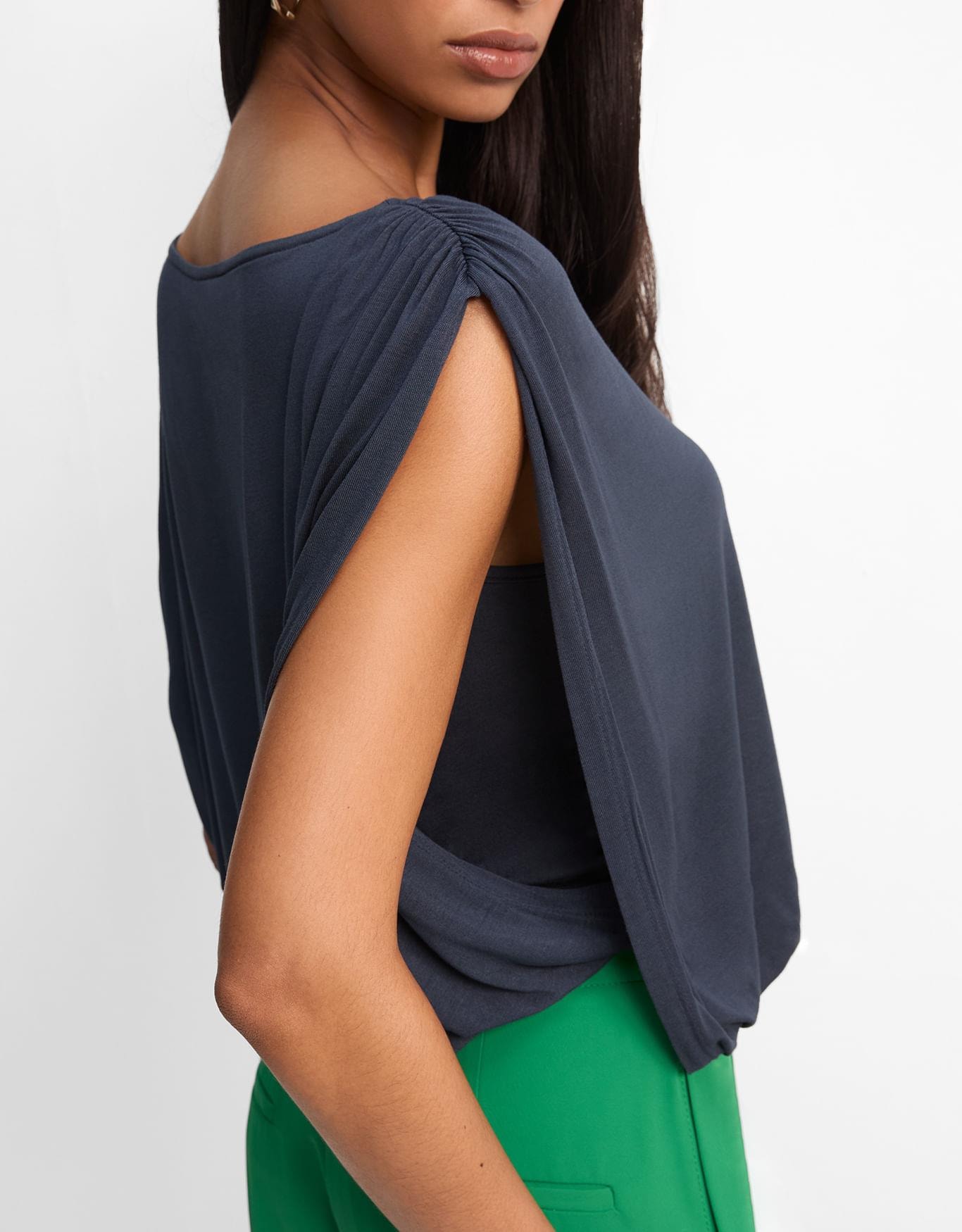 Blusa Malha Balonê
