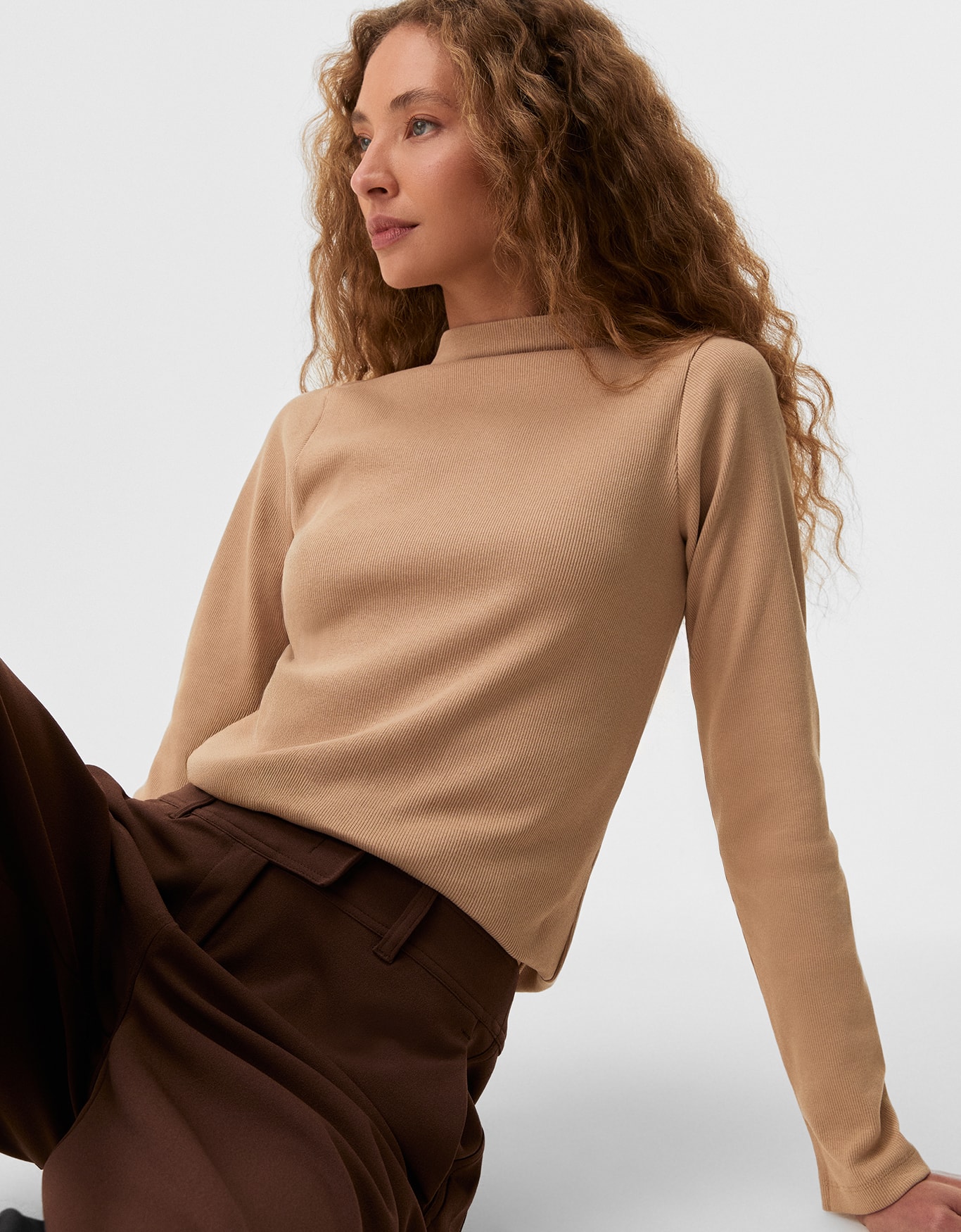 Blusa Malha Canelada