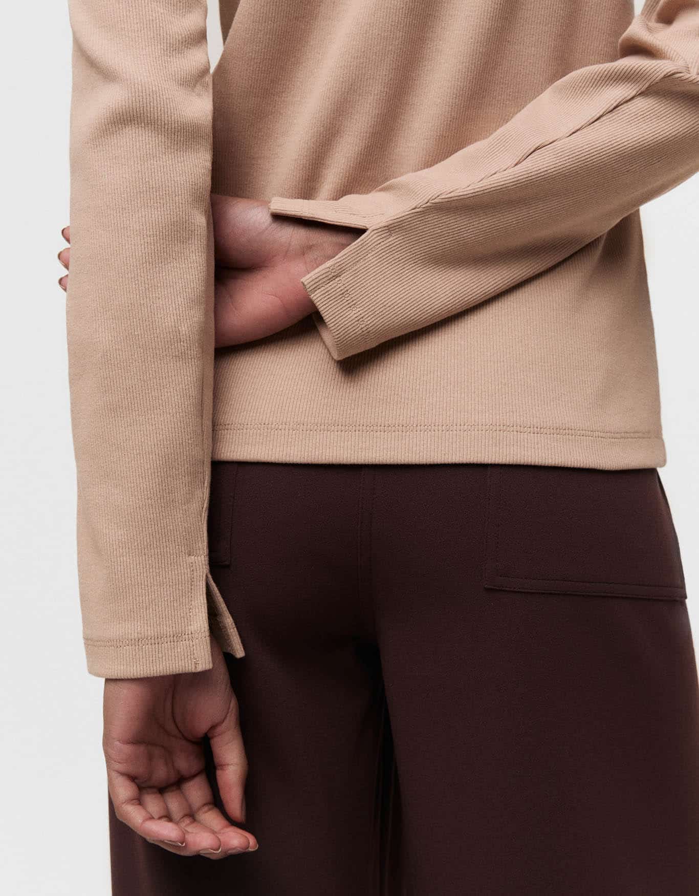 Blusa Malha Canelada