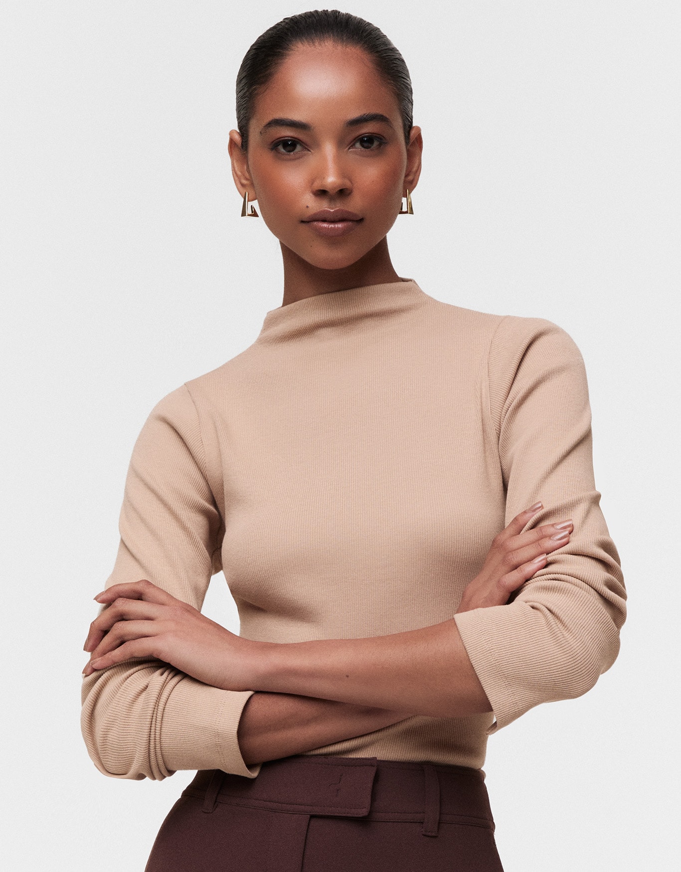 Blusa Malha Canelada