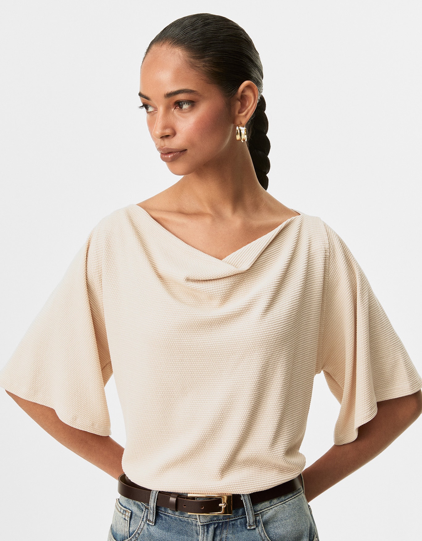 Blusa Malha Degagê Textura
