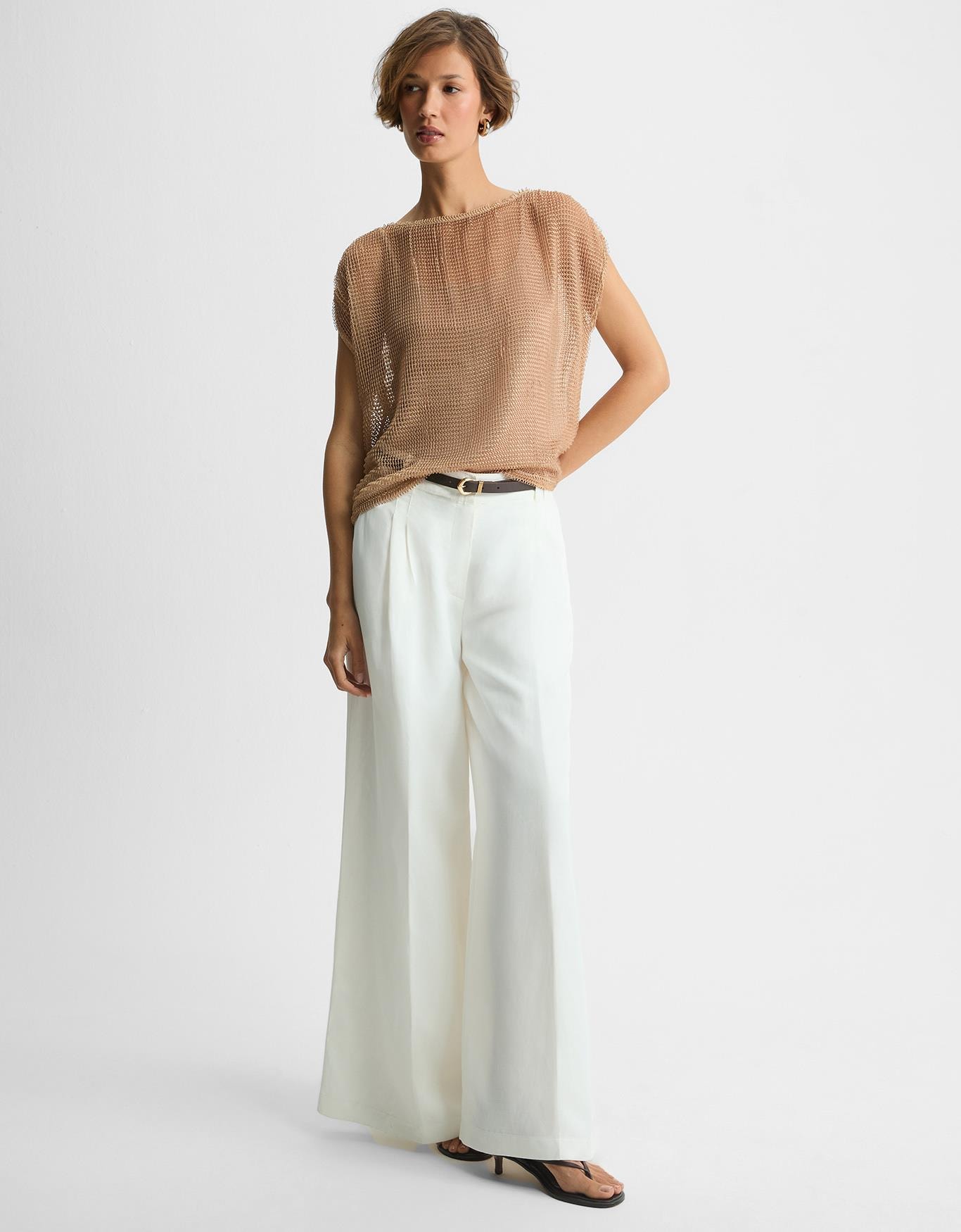 Blusa Malha Desagulhada