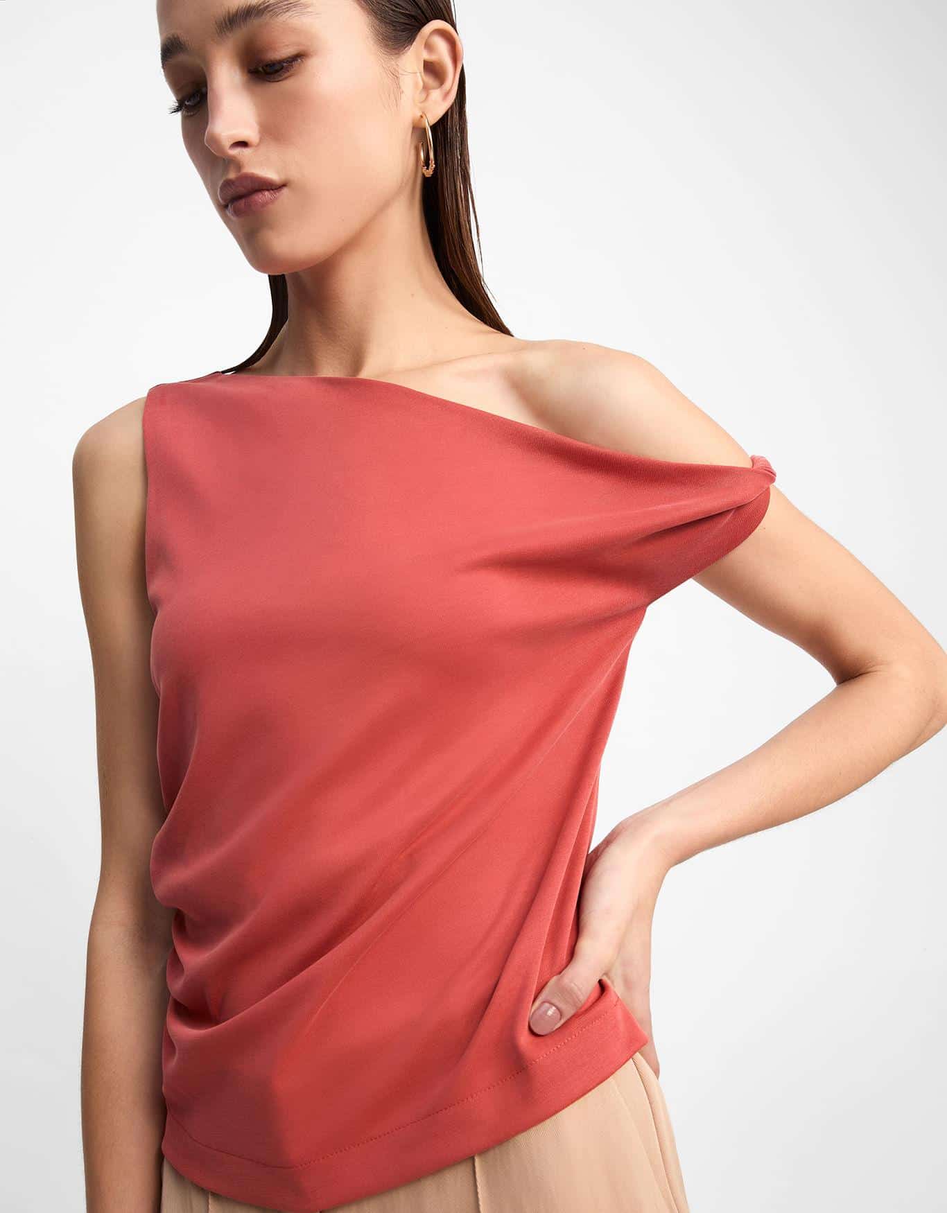 Blusa Malha Detalhe Torcido