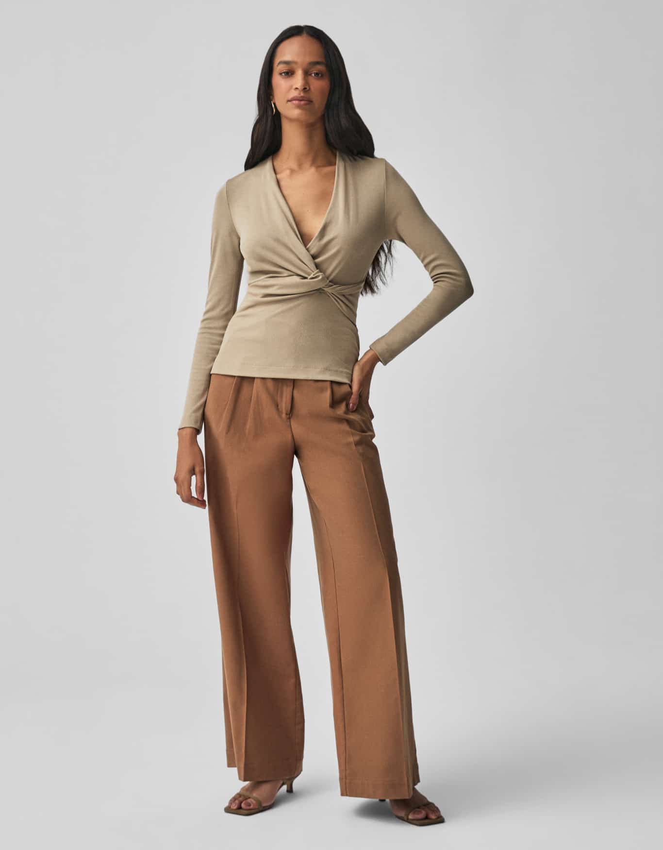 Blusa Malha Detalhe Torcido