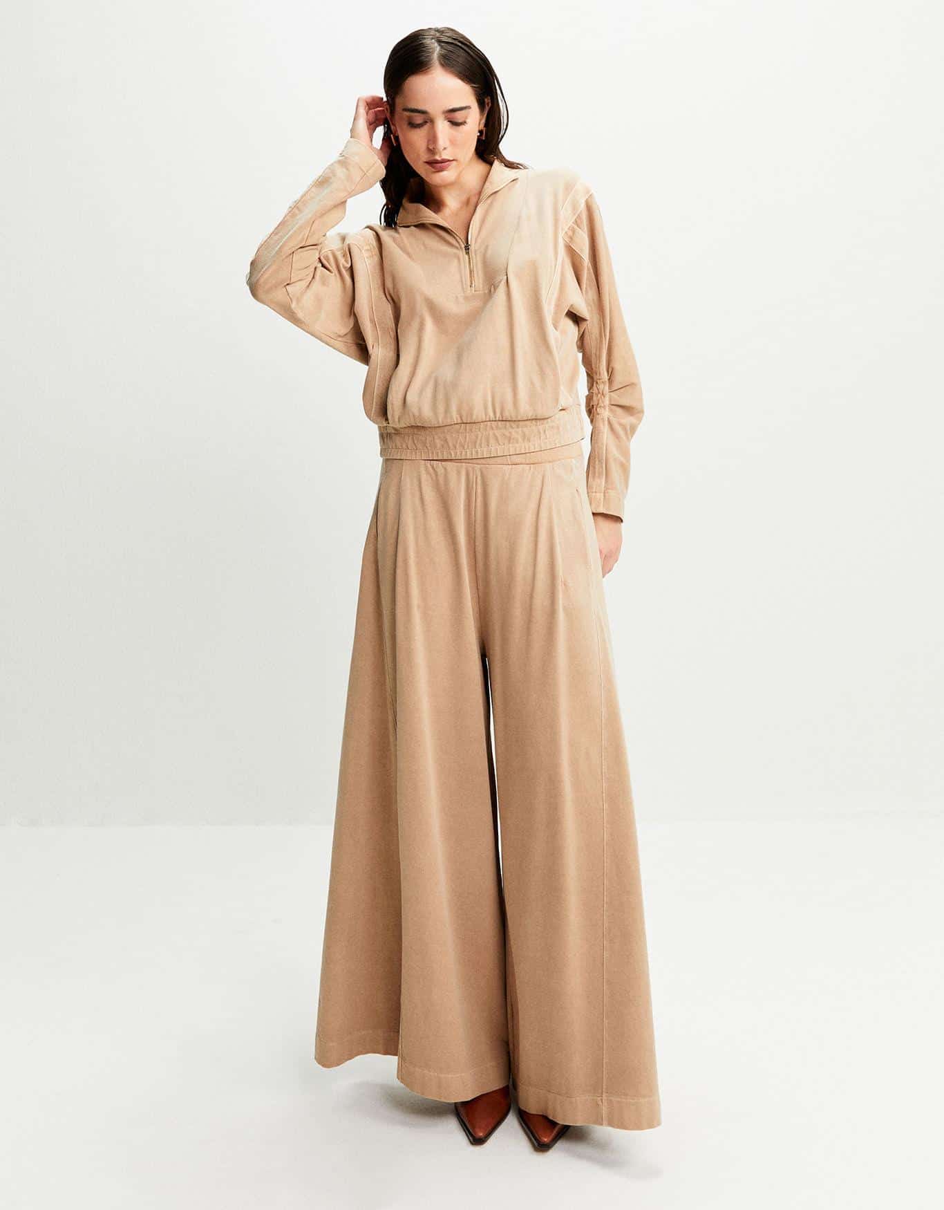 Blusa Malha Meia Vista
