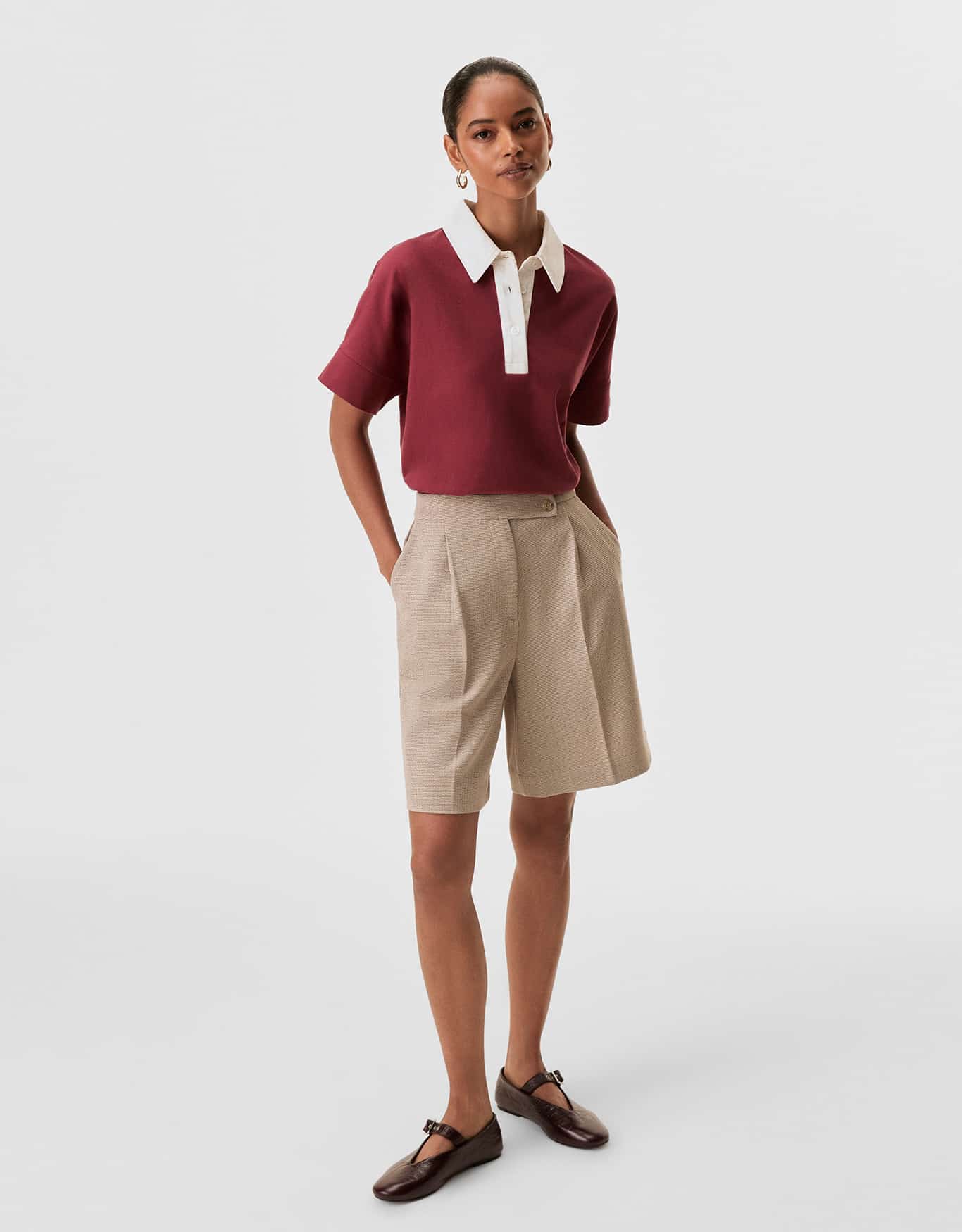 Blusa Malha Polo Sarja