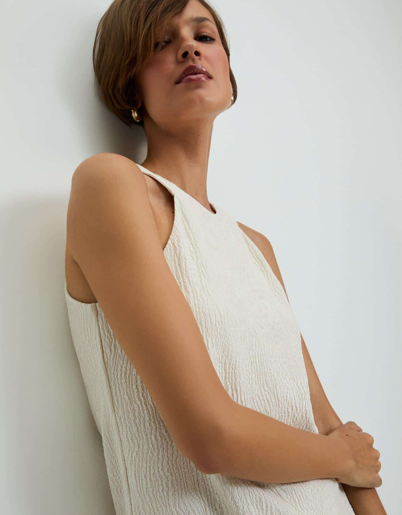 Blusa Malha Texturizada