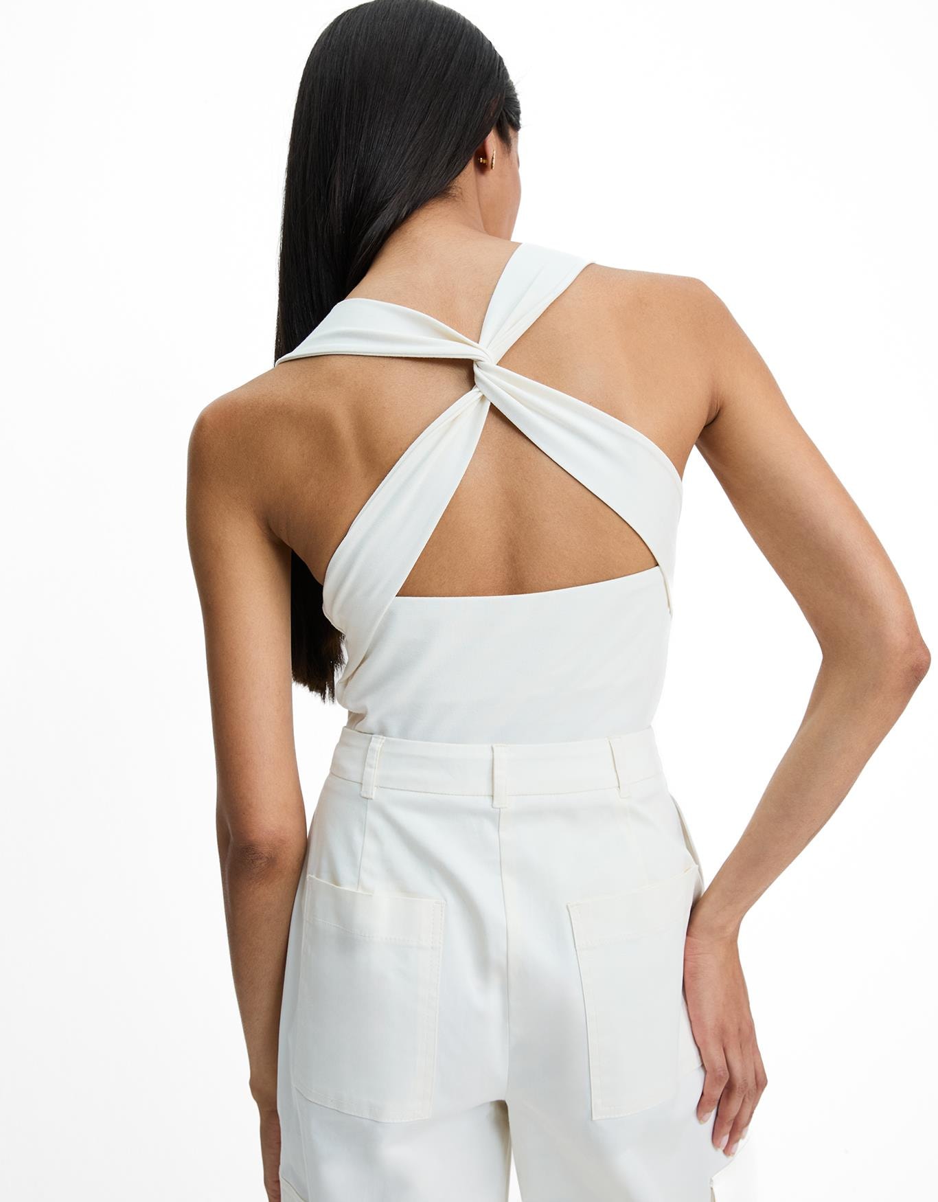 Blusa Malha Torção Costas