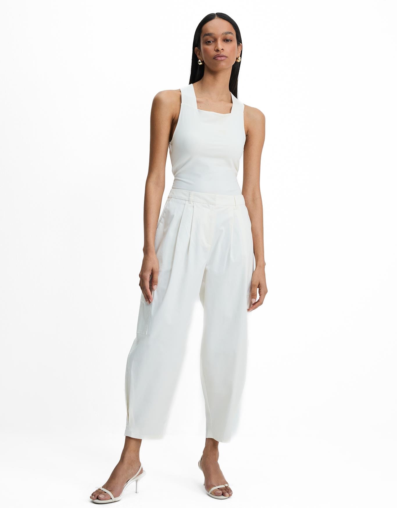 Blusa Malha Torção Costas