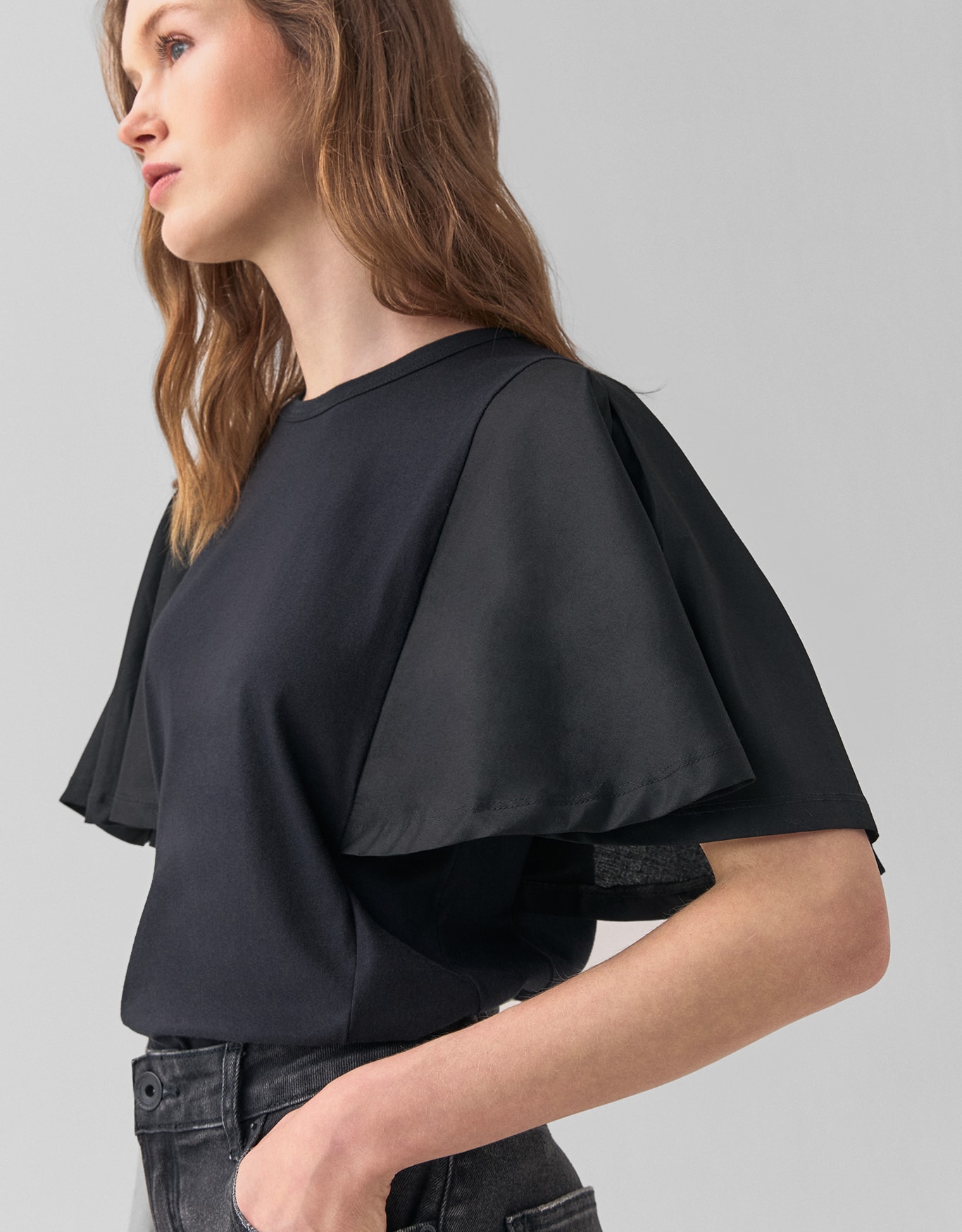 Blusa Manga Tricoline