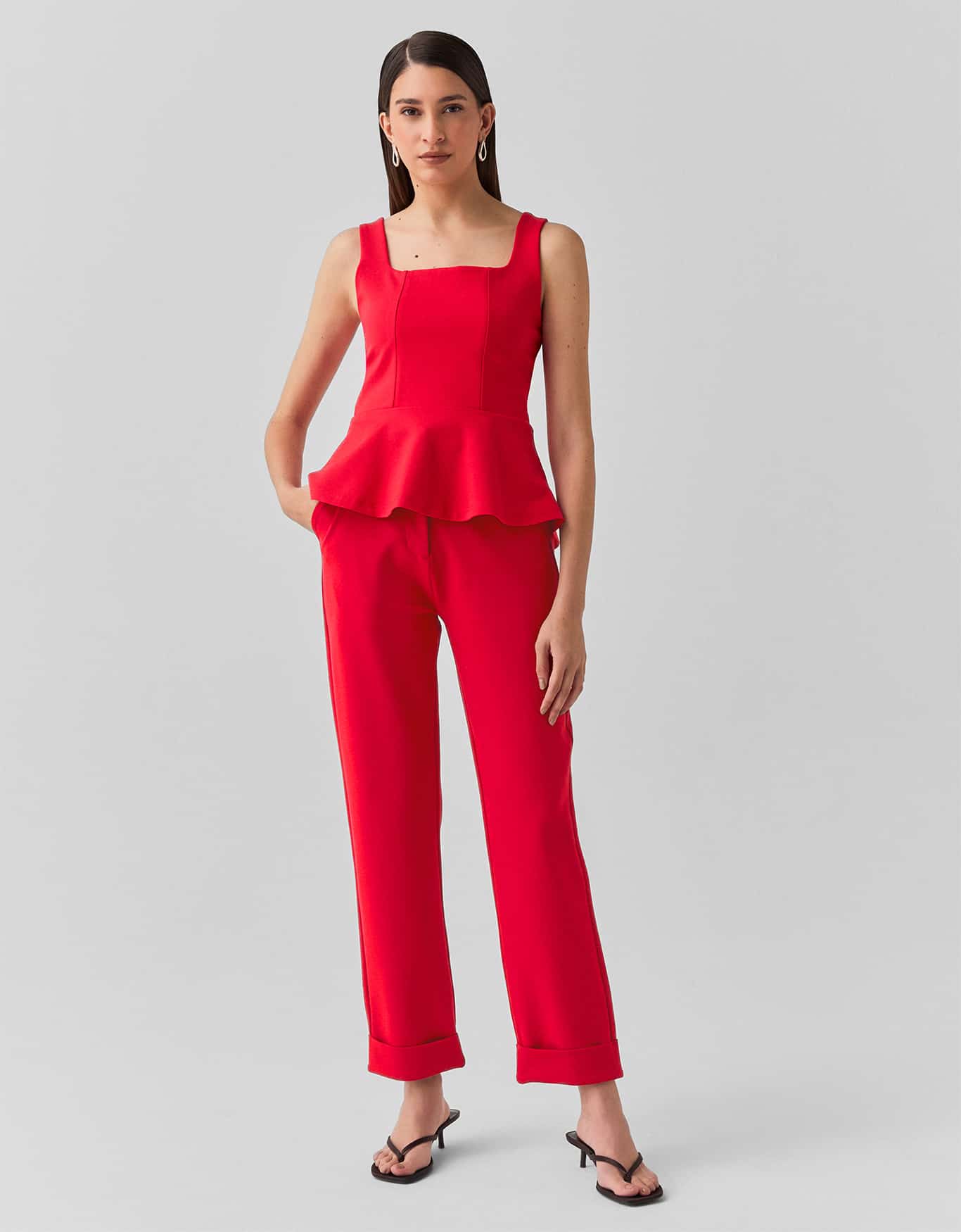 Blusa Peplum Alfaiataria 360