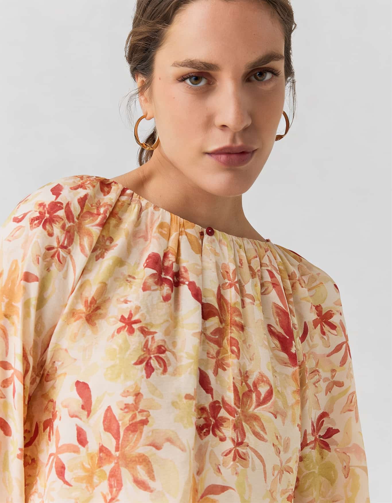 Blusa Pinceis Florais