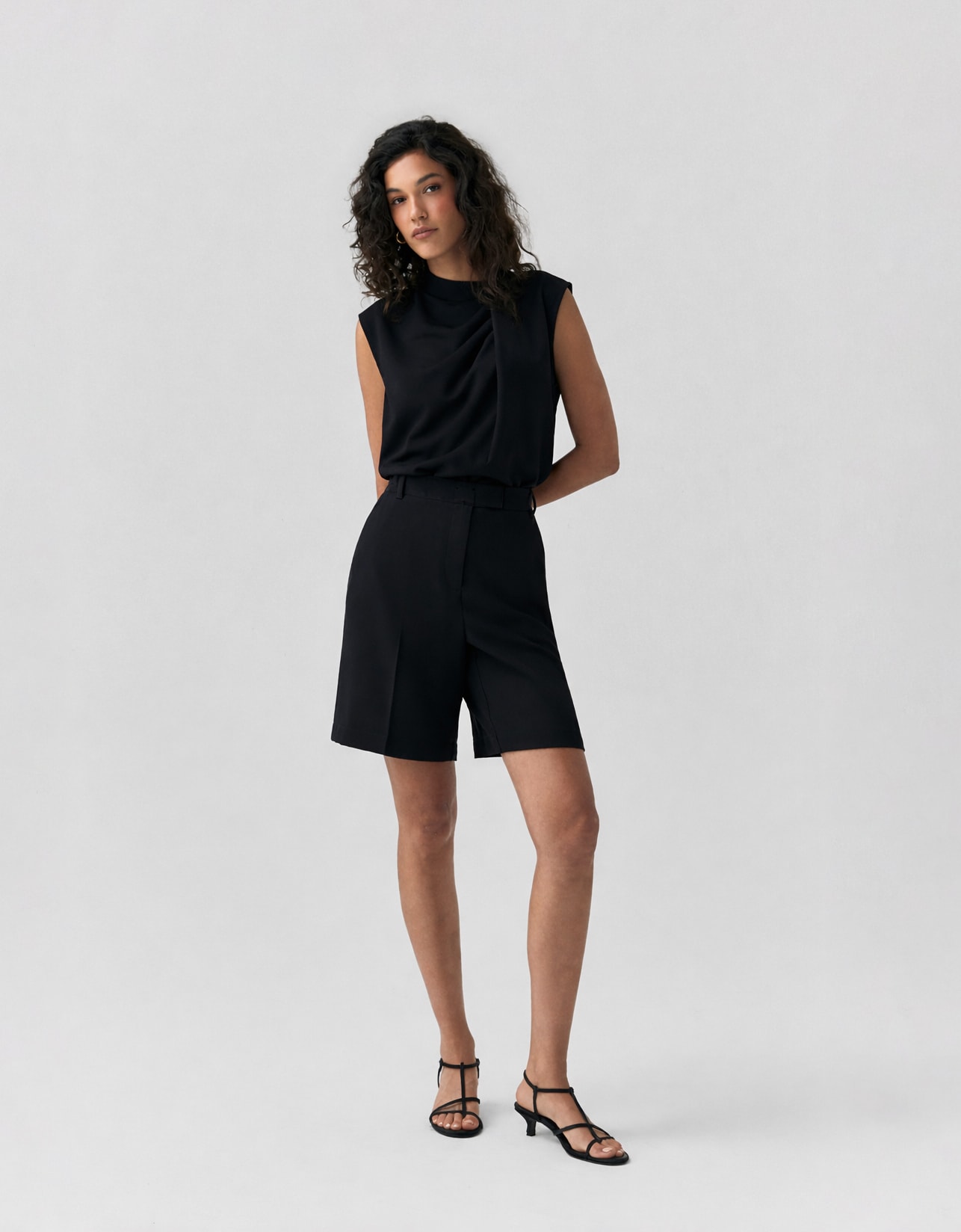 Blusa Pregas Crepe 360