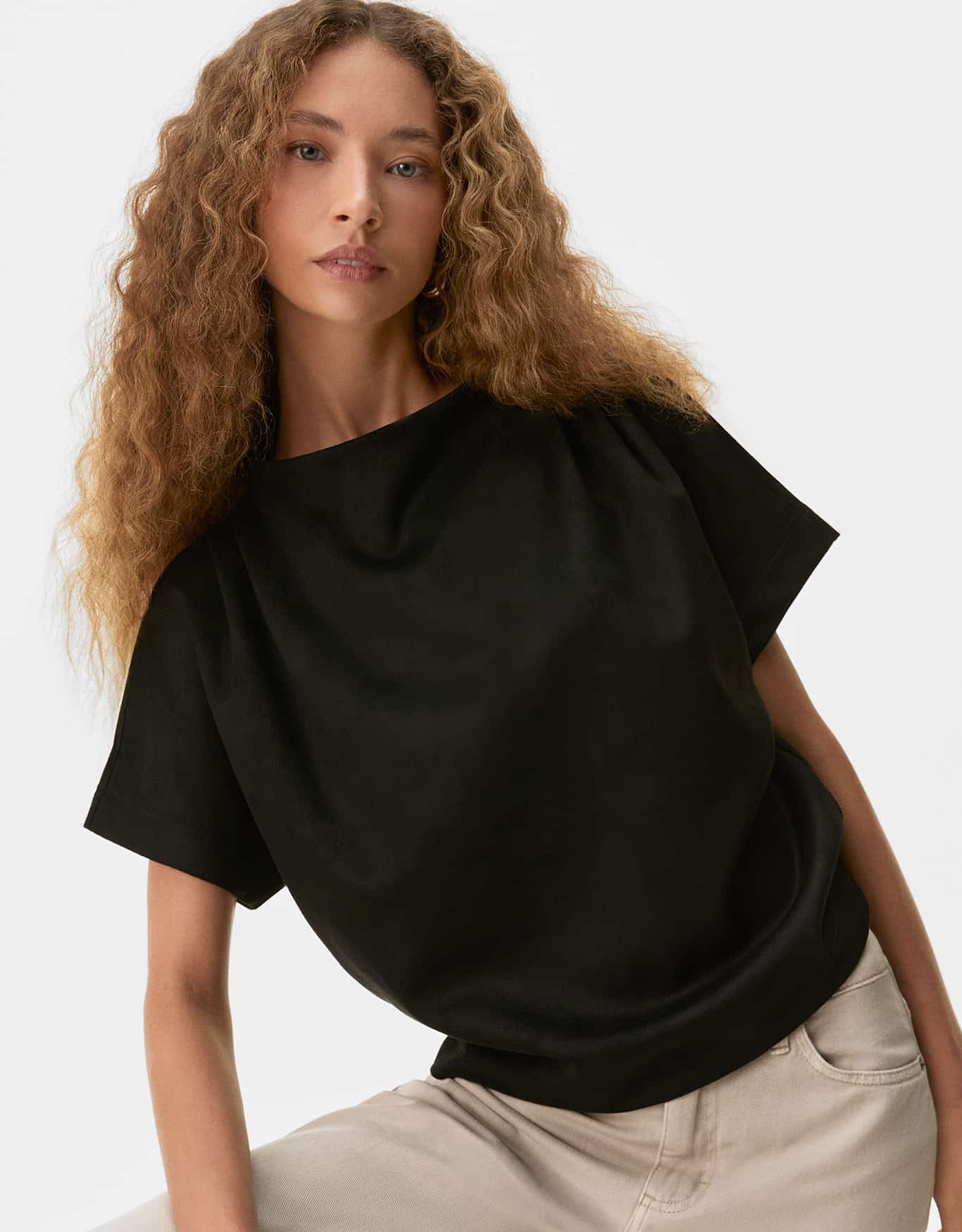 Blusa Suede