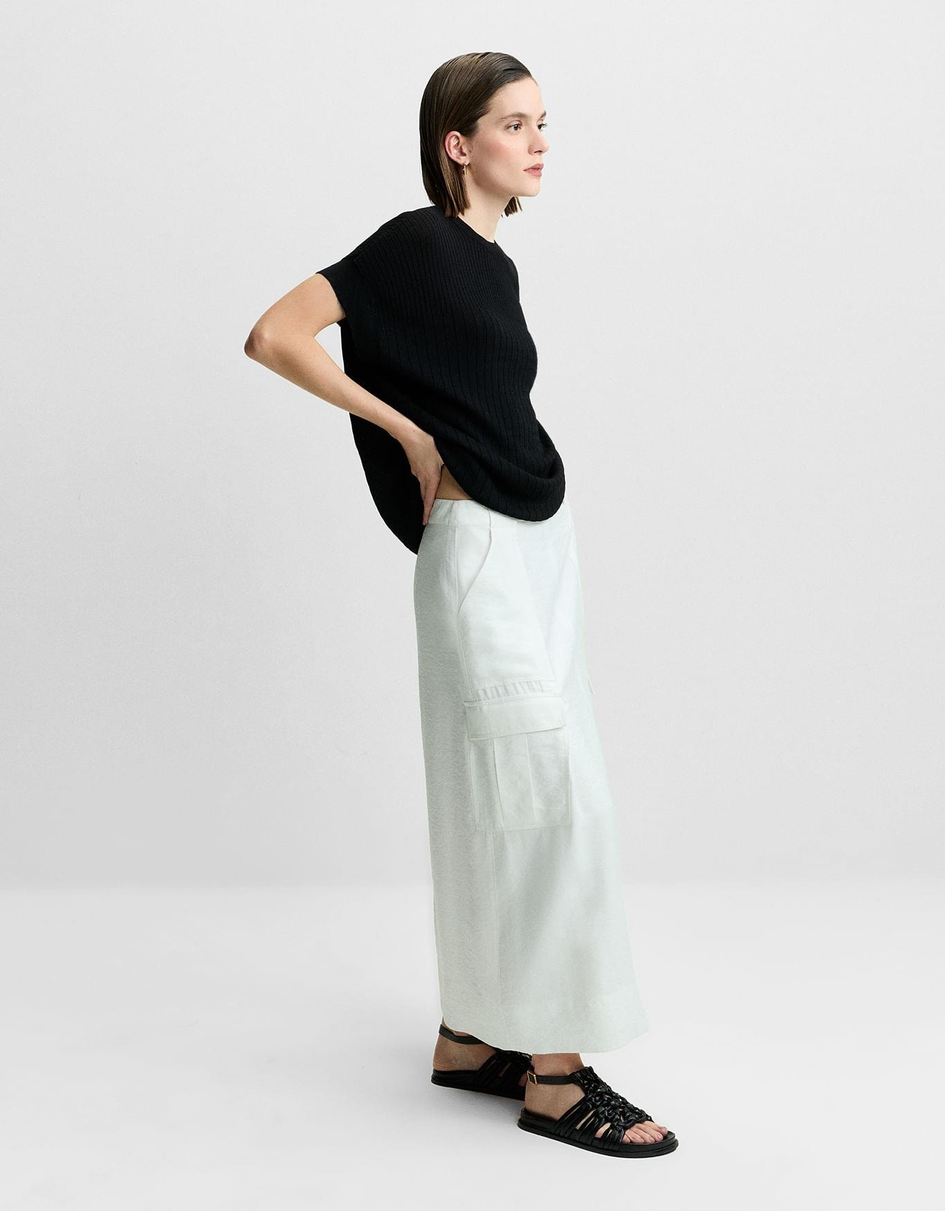 Blusa Tricot Alongada