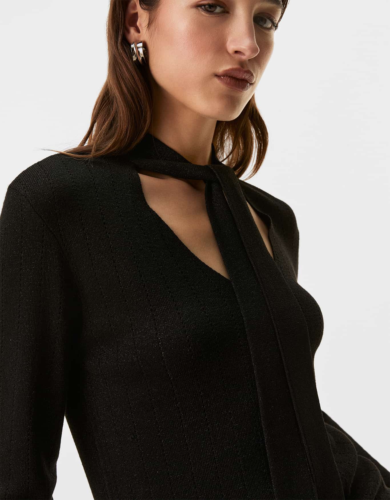 Blusa Tricot Amarração
