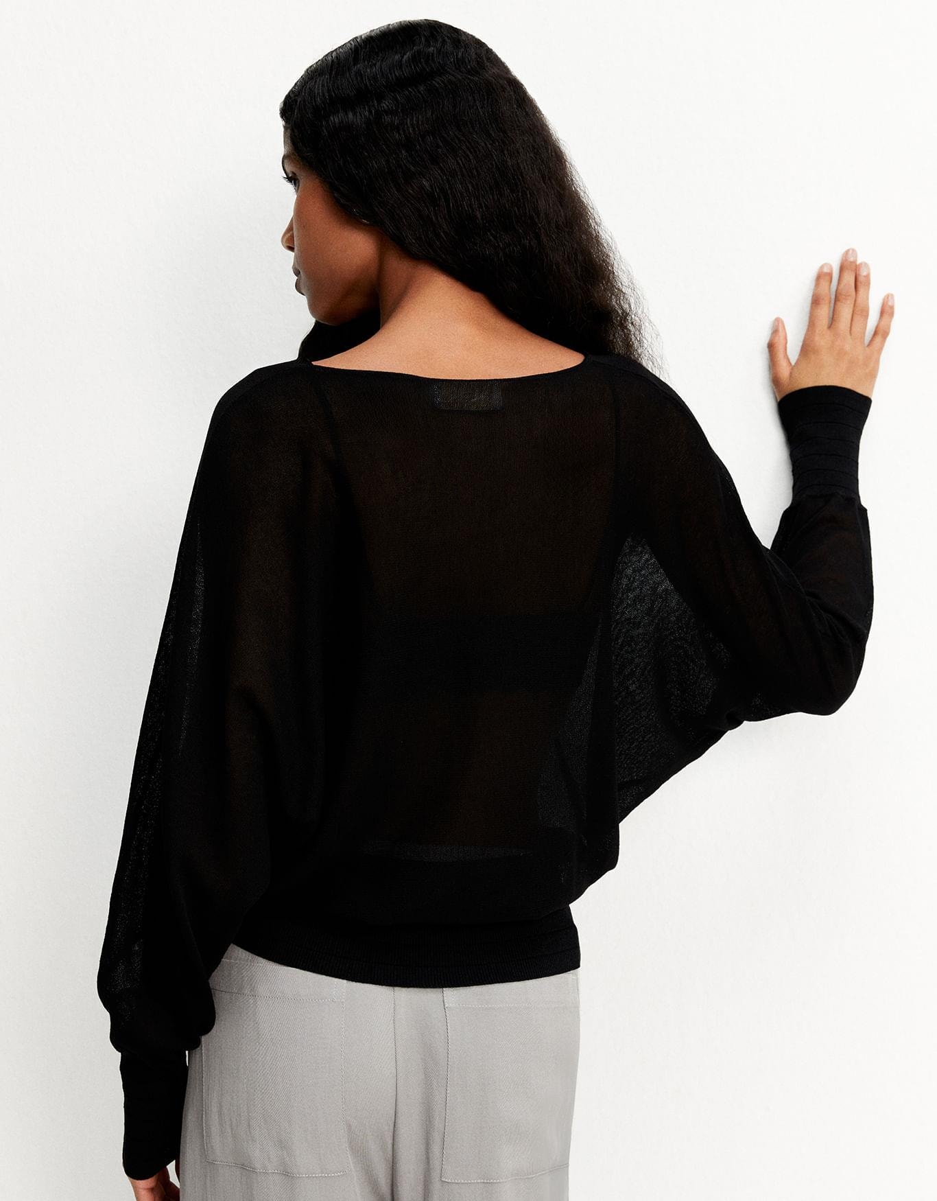 Blusa Tricot Ampla Degagê