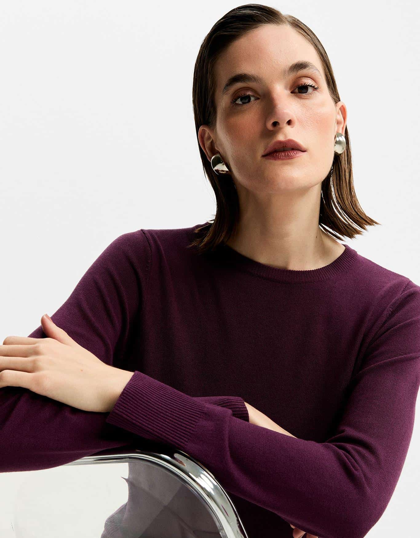 Blusa Tricot Básico