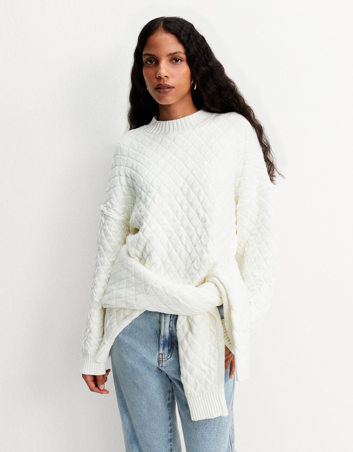 Blusa Tricot Matelassê