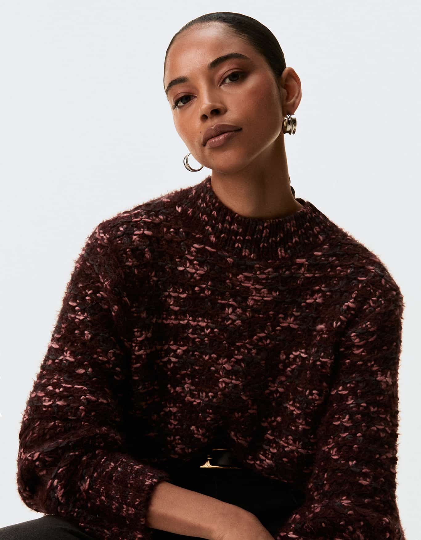 Blusa Tricot Mescla Color