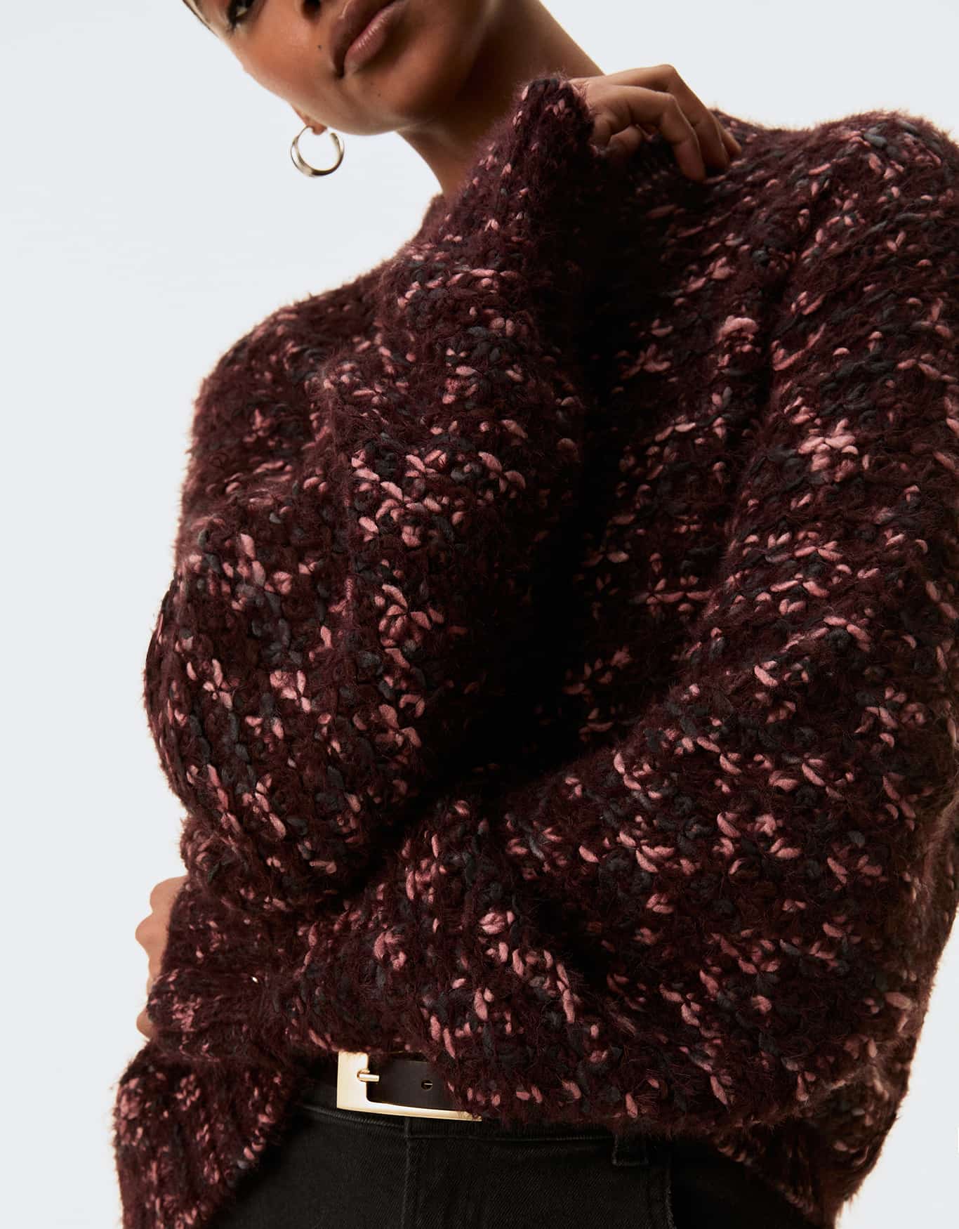 Blusa Tricot Mescla Color