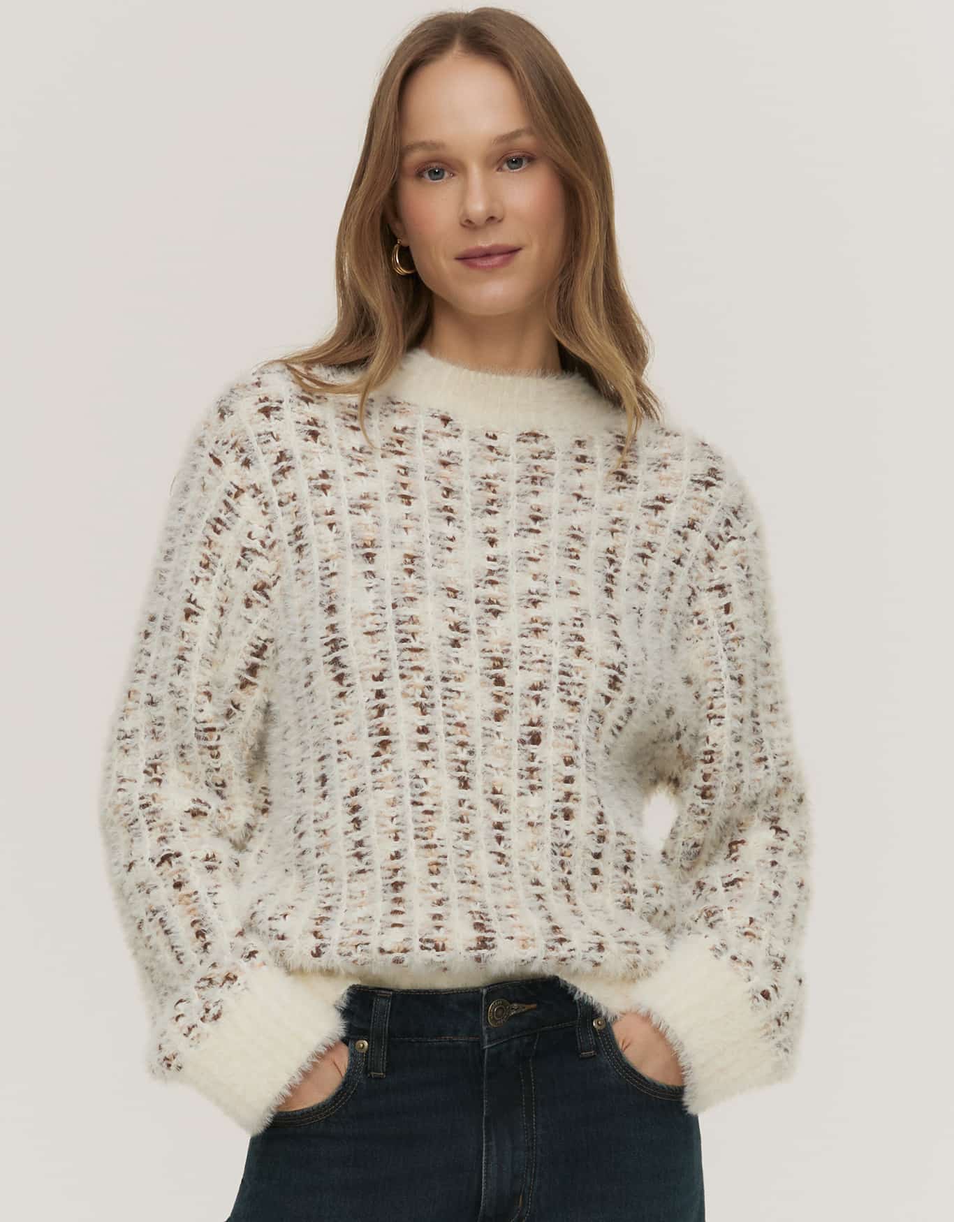 Blusa Tricot Mescla Color