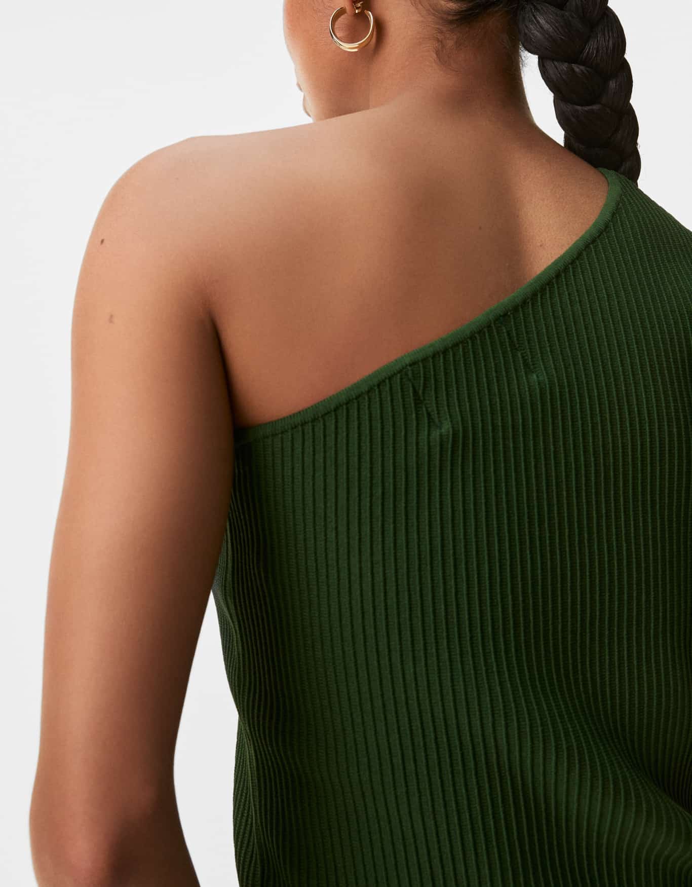 Blusa Tricot Ombro Único 360