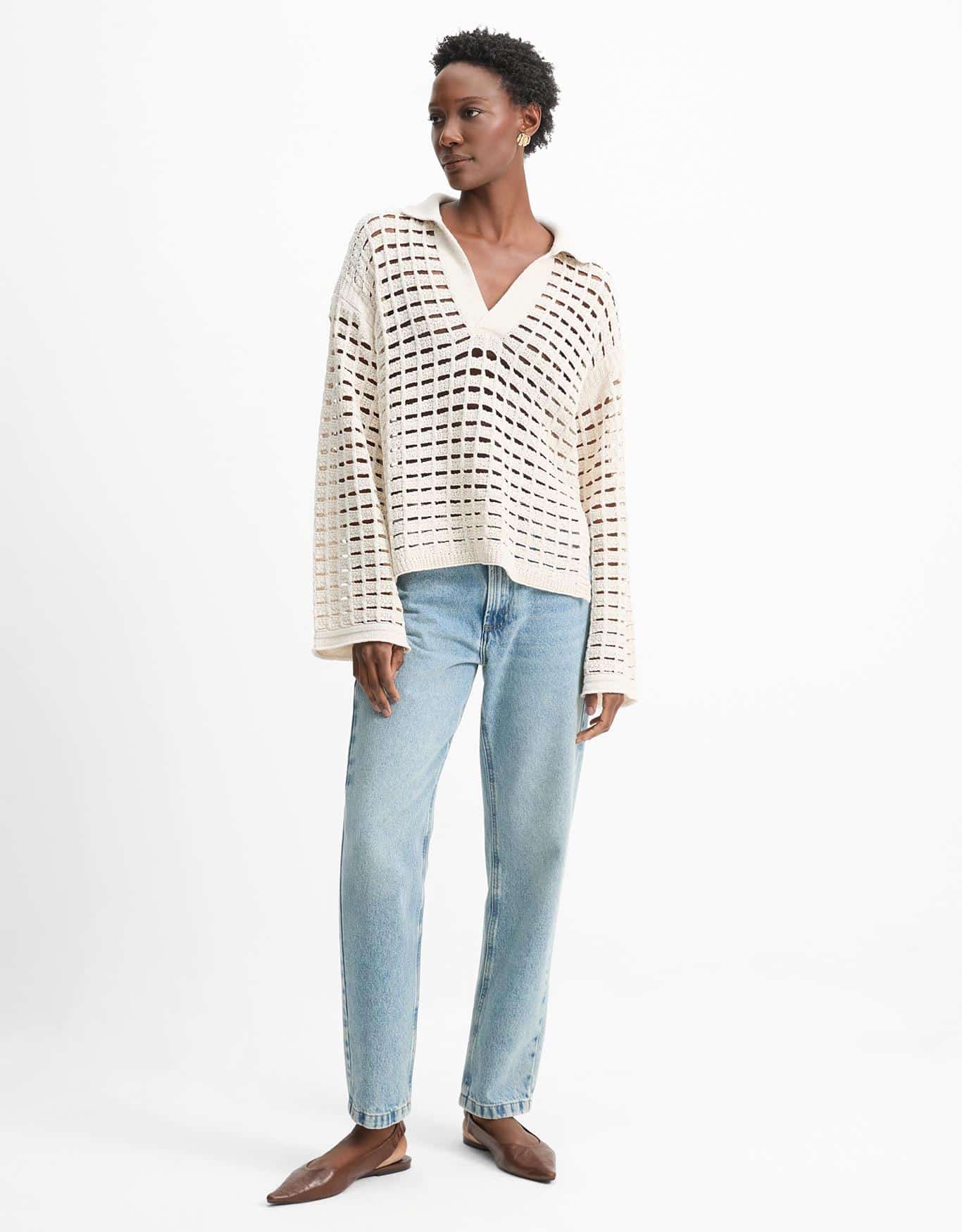 Blusa Tricot Polo Telada