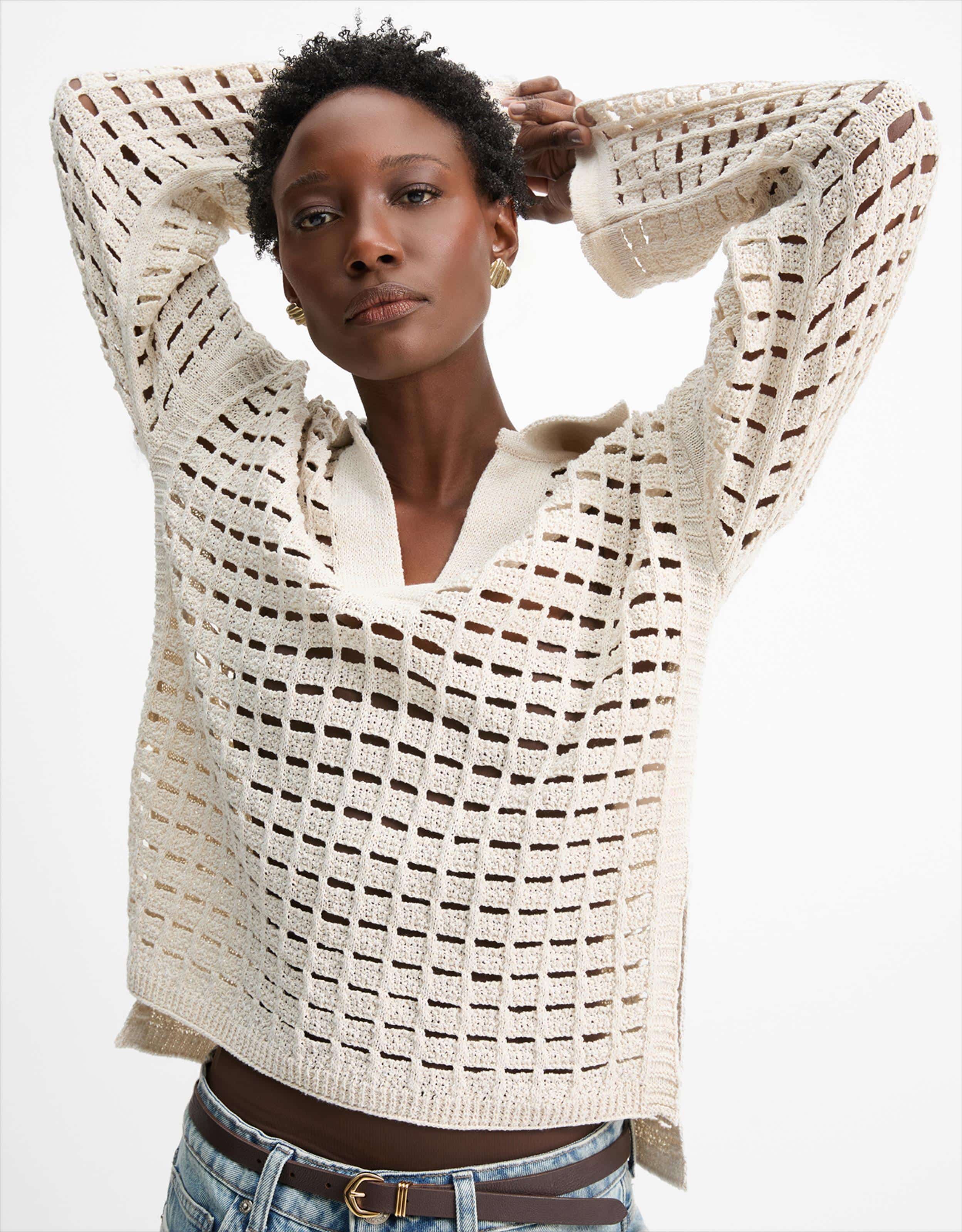 Blusa Tricot Polo Telada