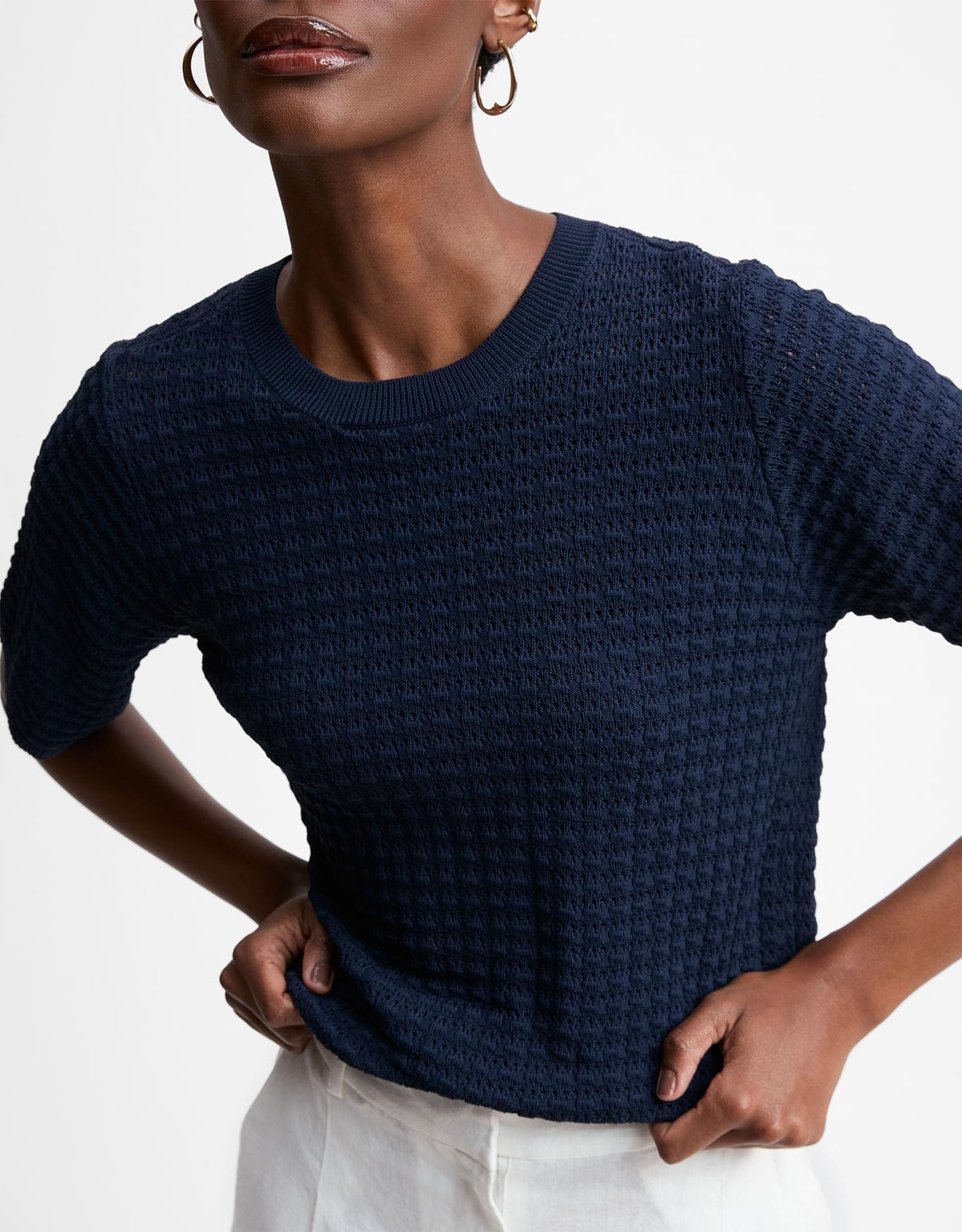 Blusa Tricot Textura