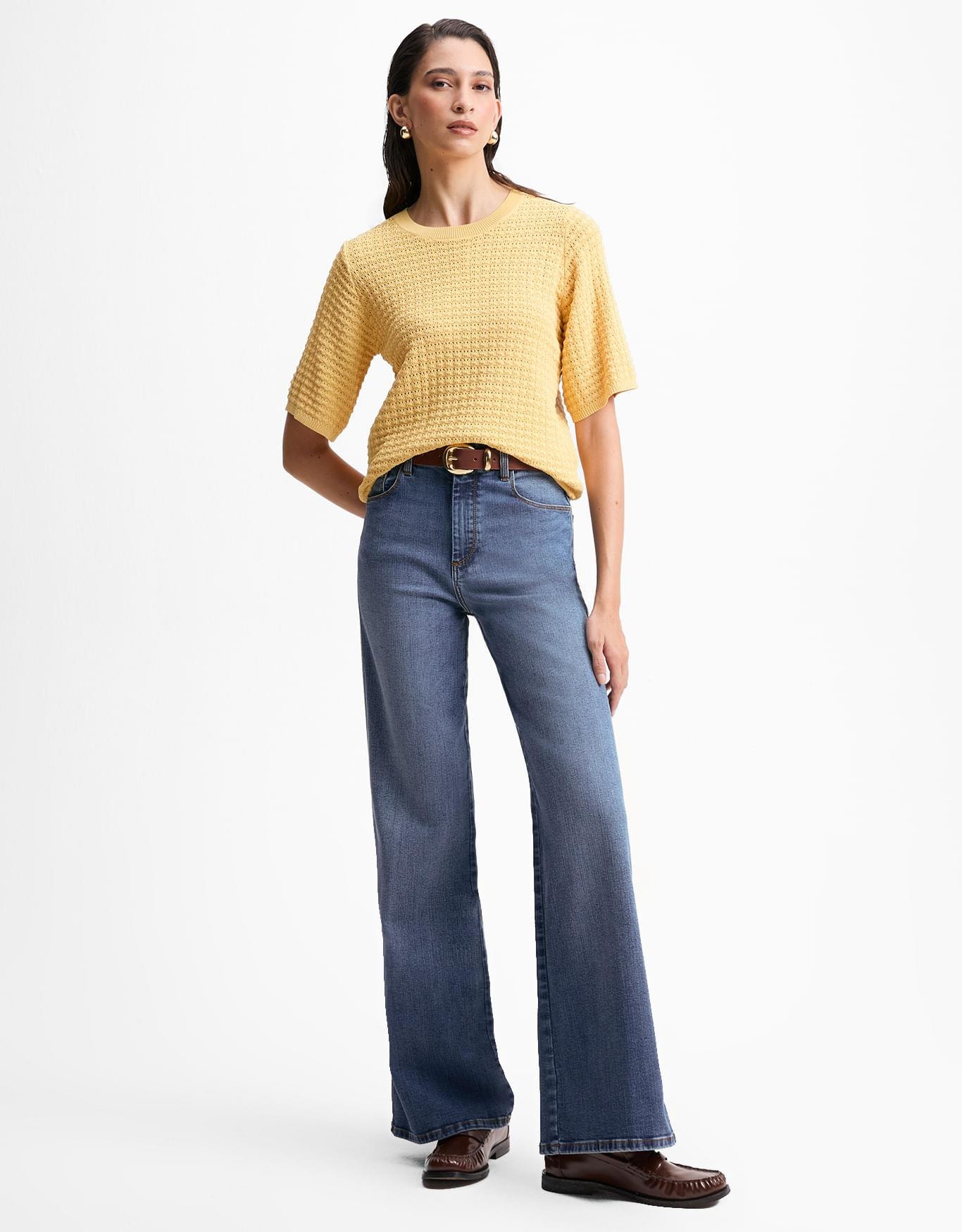 Blusa Tricot Textura