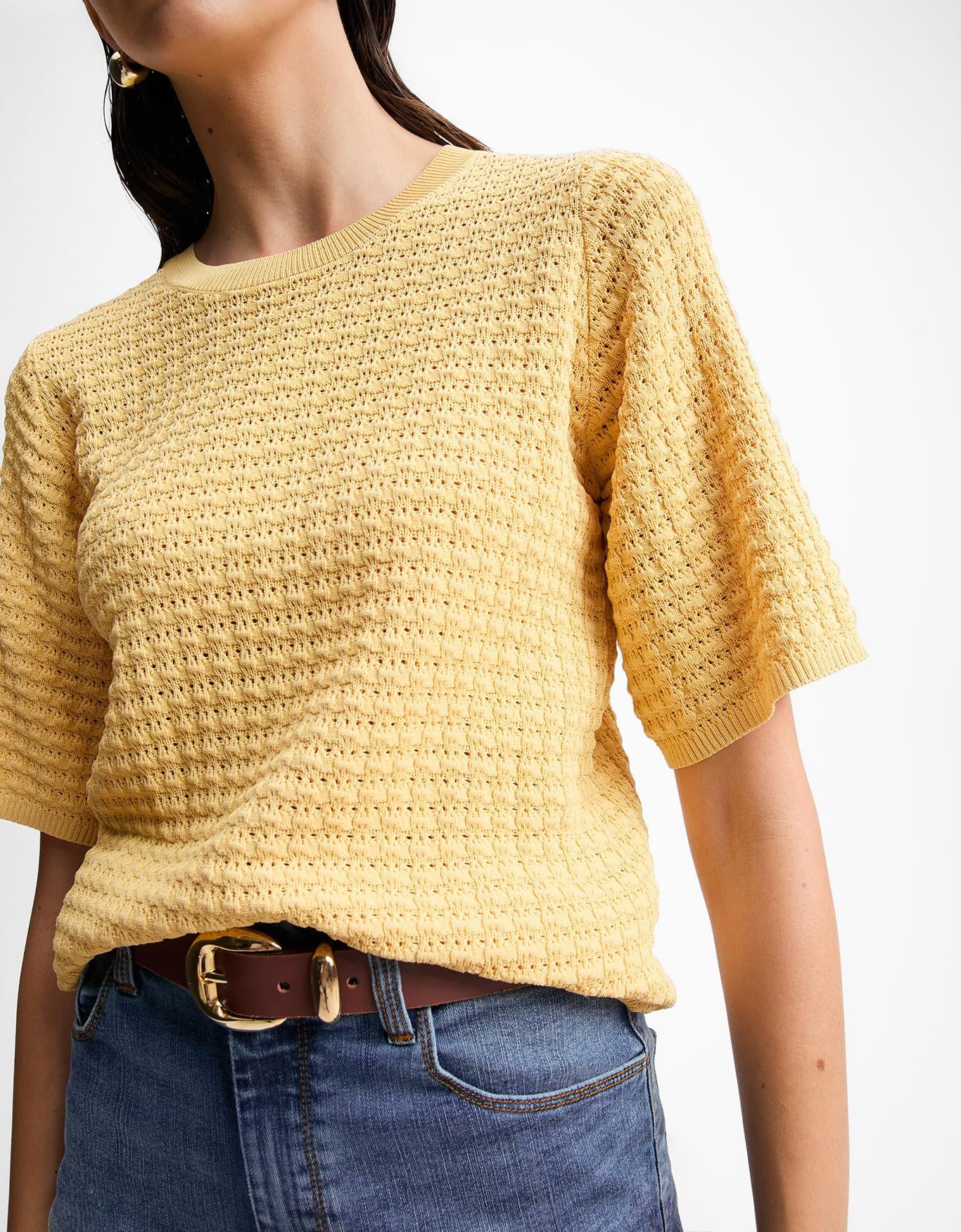 Blusa Tricot Textura