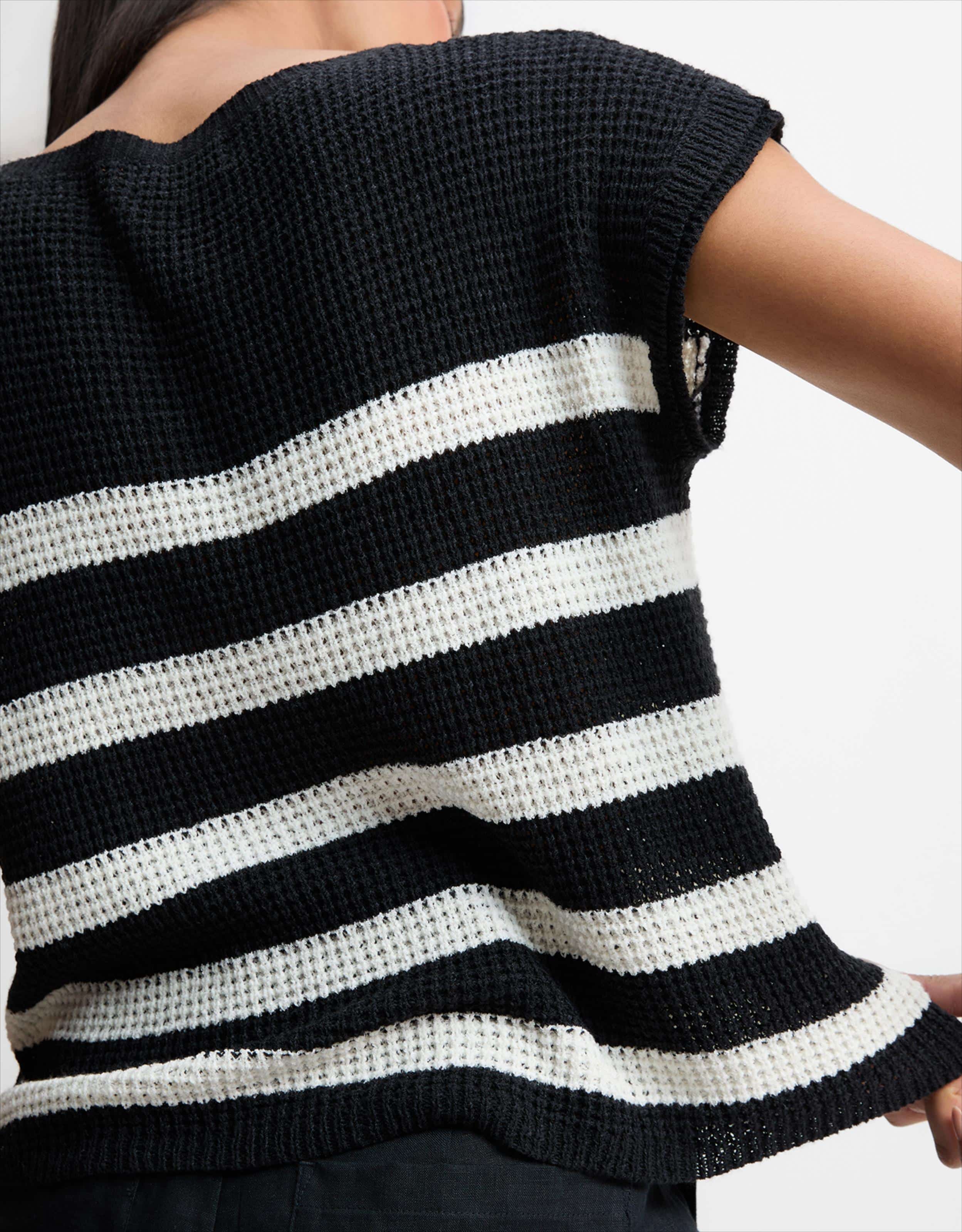 Blusa Tricot Texura Listra