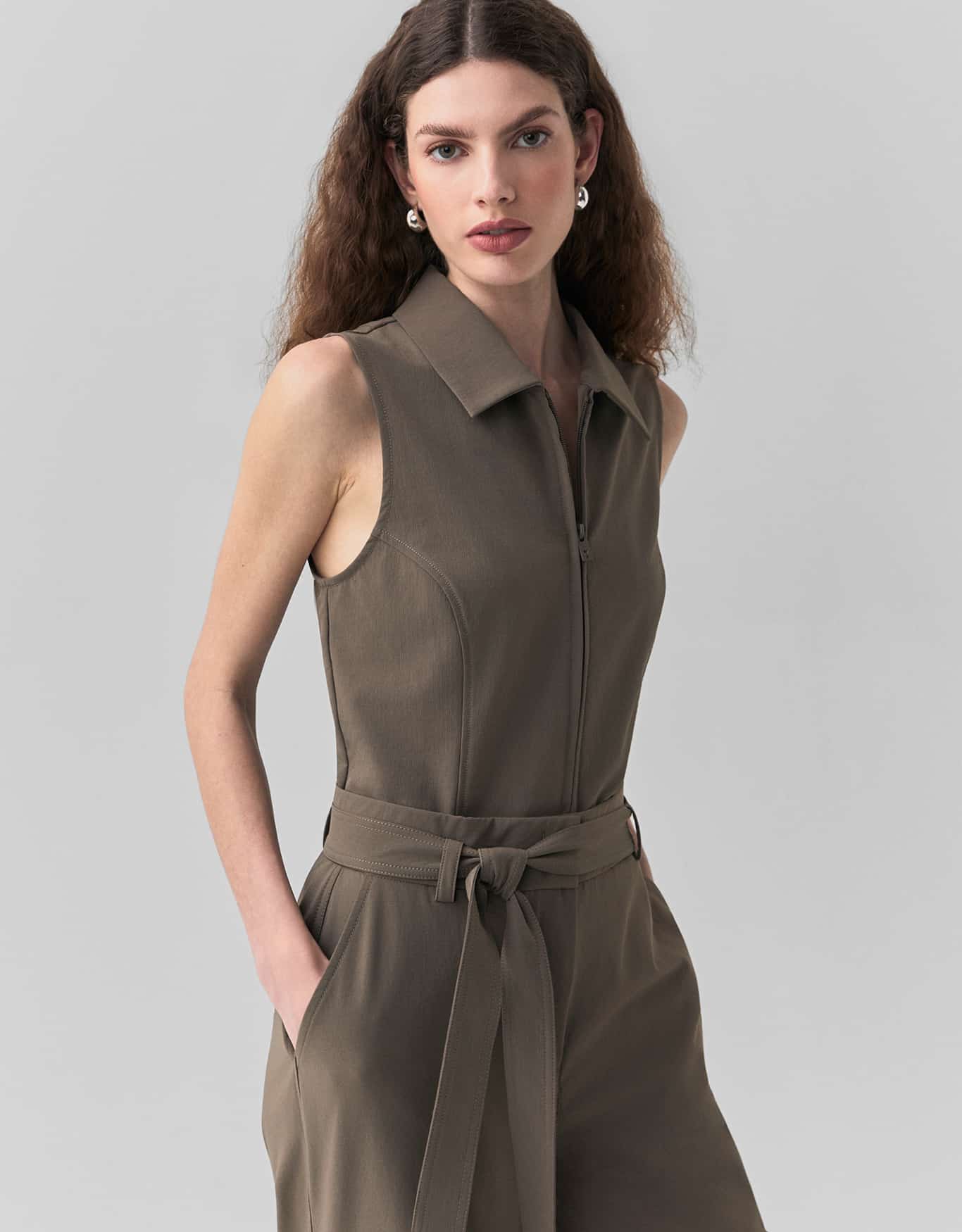 Blusa Ziper Nylon Strech 360