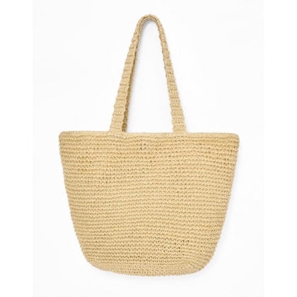 Bolsa De Palha Alça Alongada