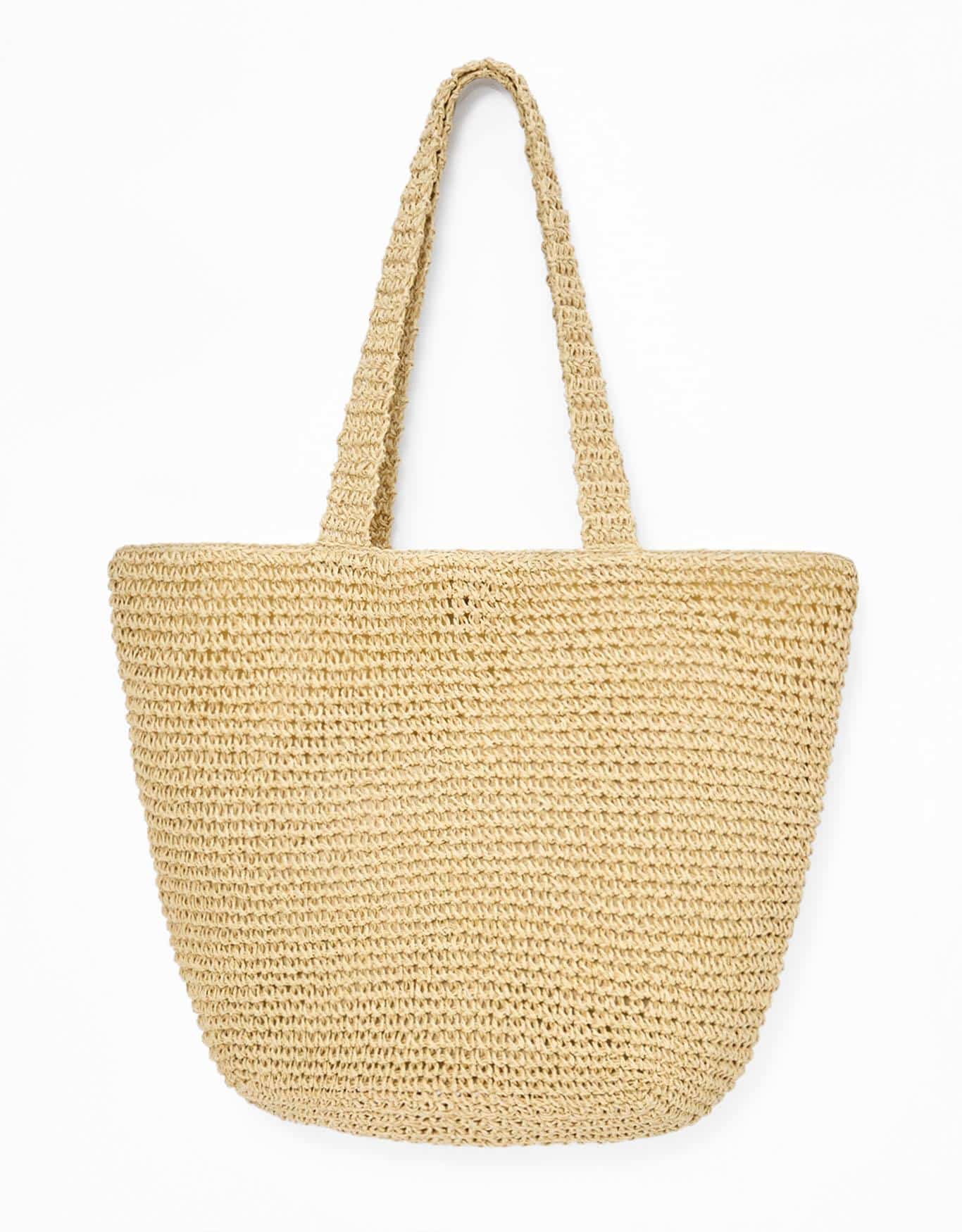 Bolsa De Palha Alça Alongada