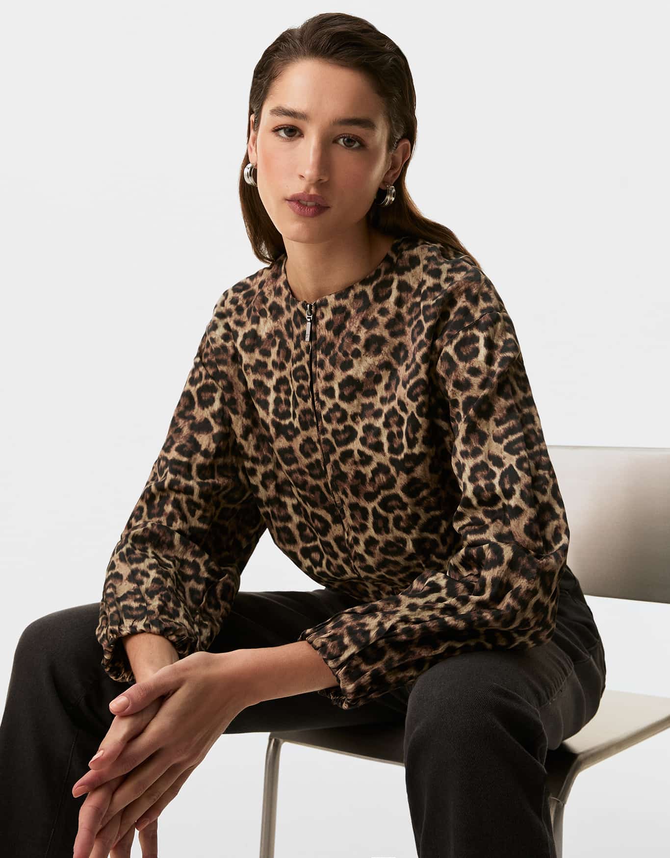Bomber Balonê Leopardo