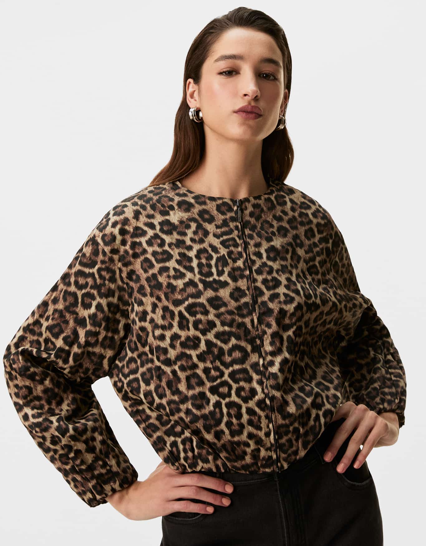 Bomber Balonê Leopardo