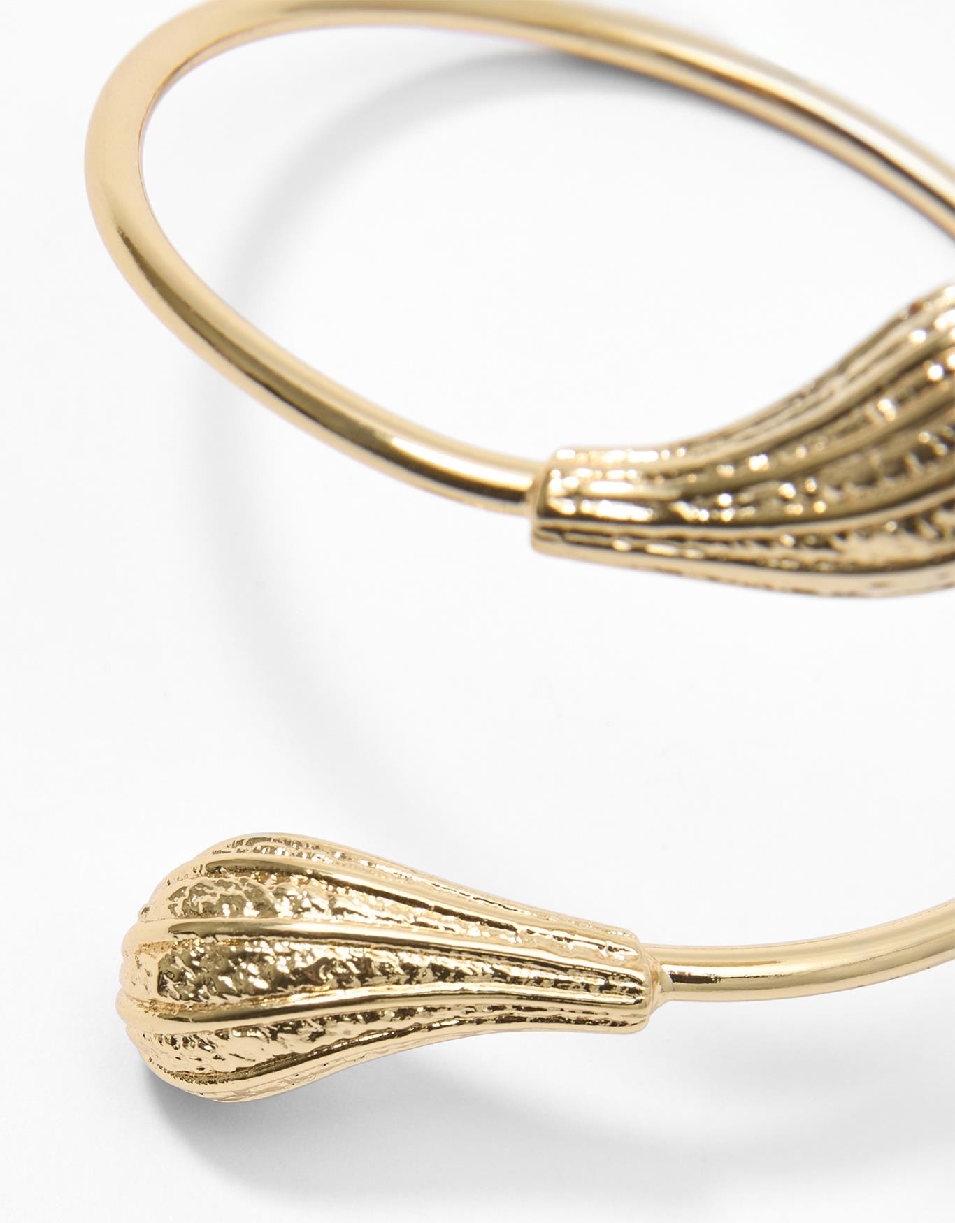 Bracelete Encaixe Gotas Texturizadas