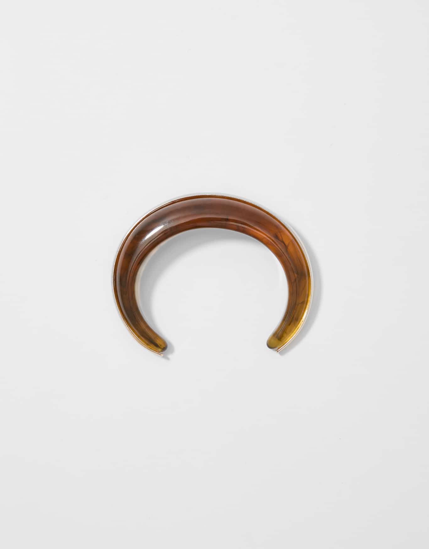 Bracelete Resina Haste Metal