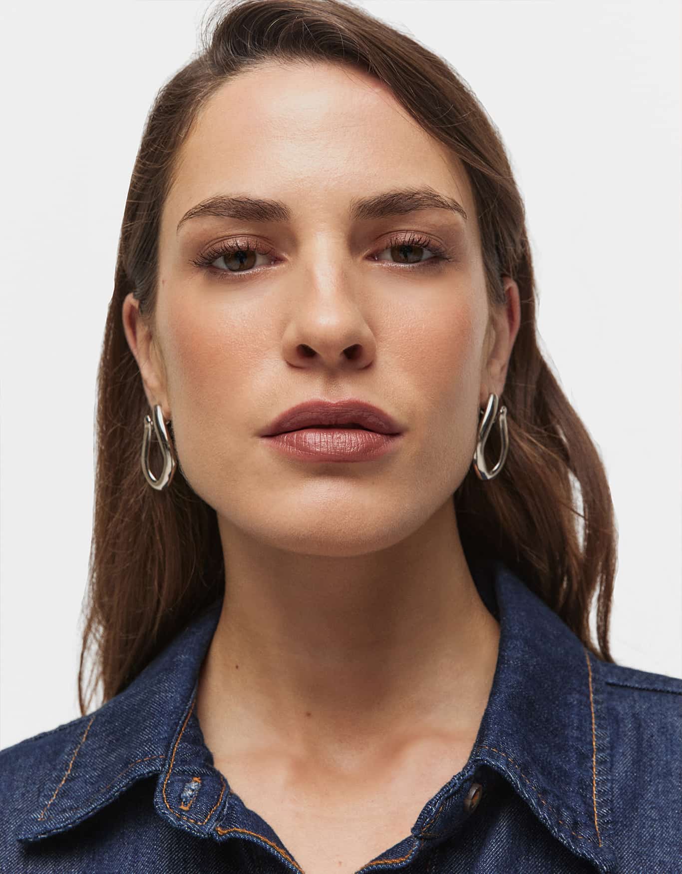 Brinco Argola Alongada Orgânica