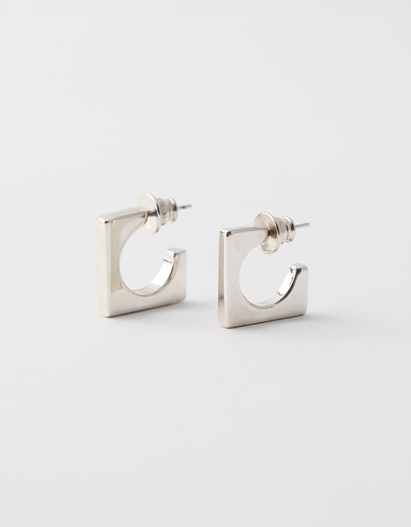 Brinco Argola Geométrica