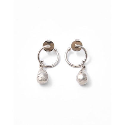 Brinco Argola Pingente Gotinha