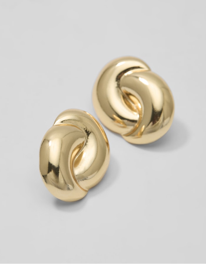 Shoulder — Brinco Curto Pressão Dourado