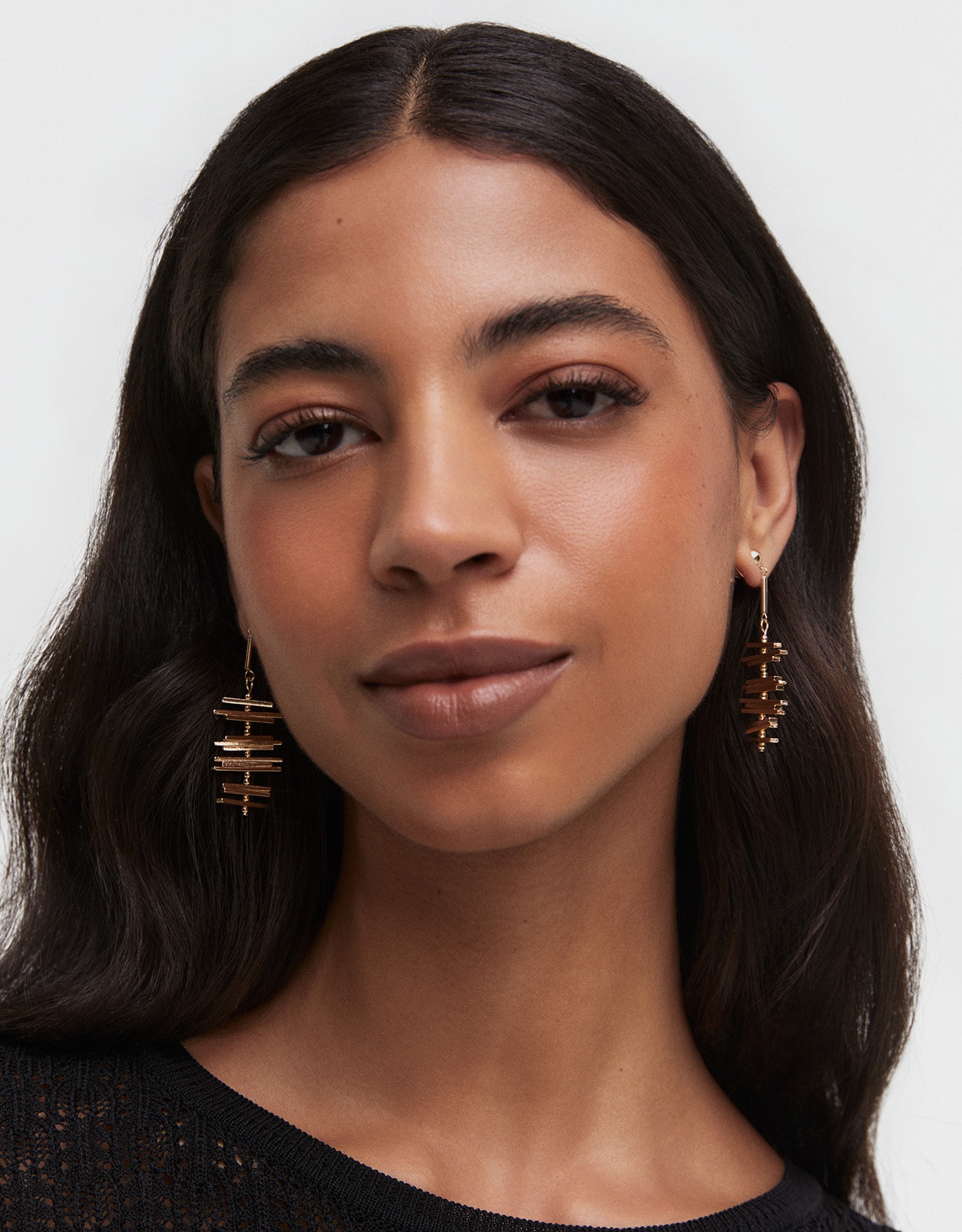 Brinco Longo Hastes Delicadas