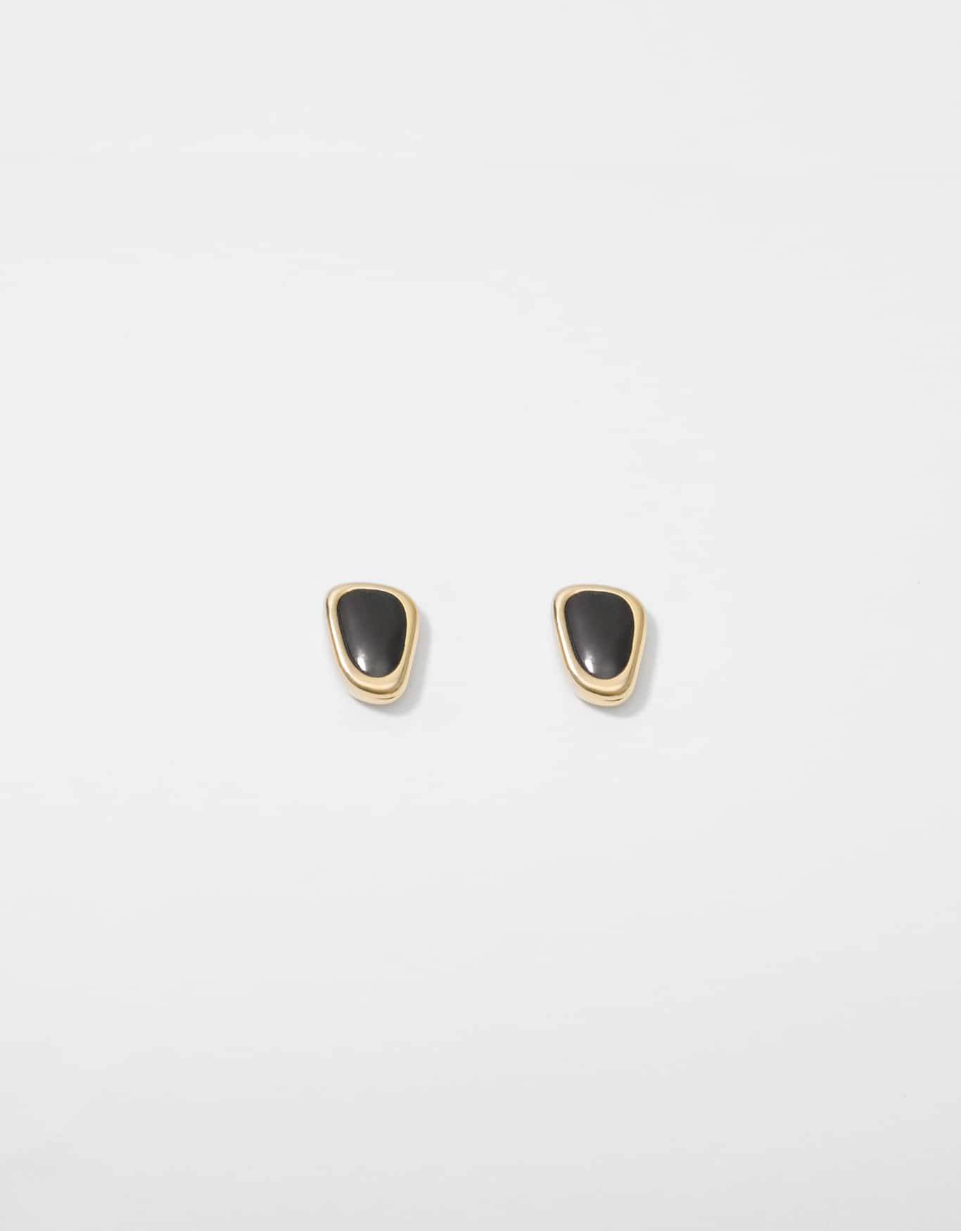 Brinco Modular Pingentes Resina Preta